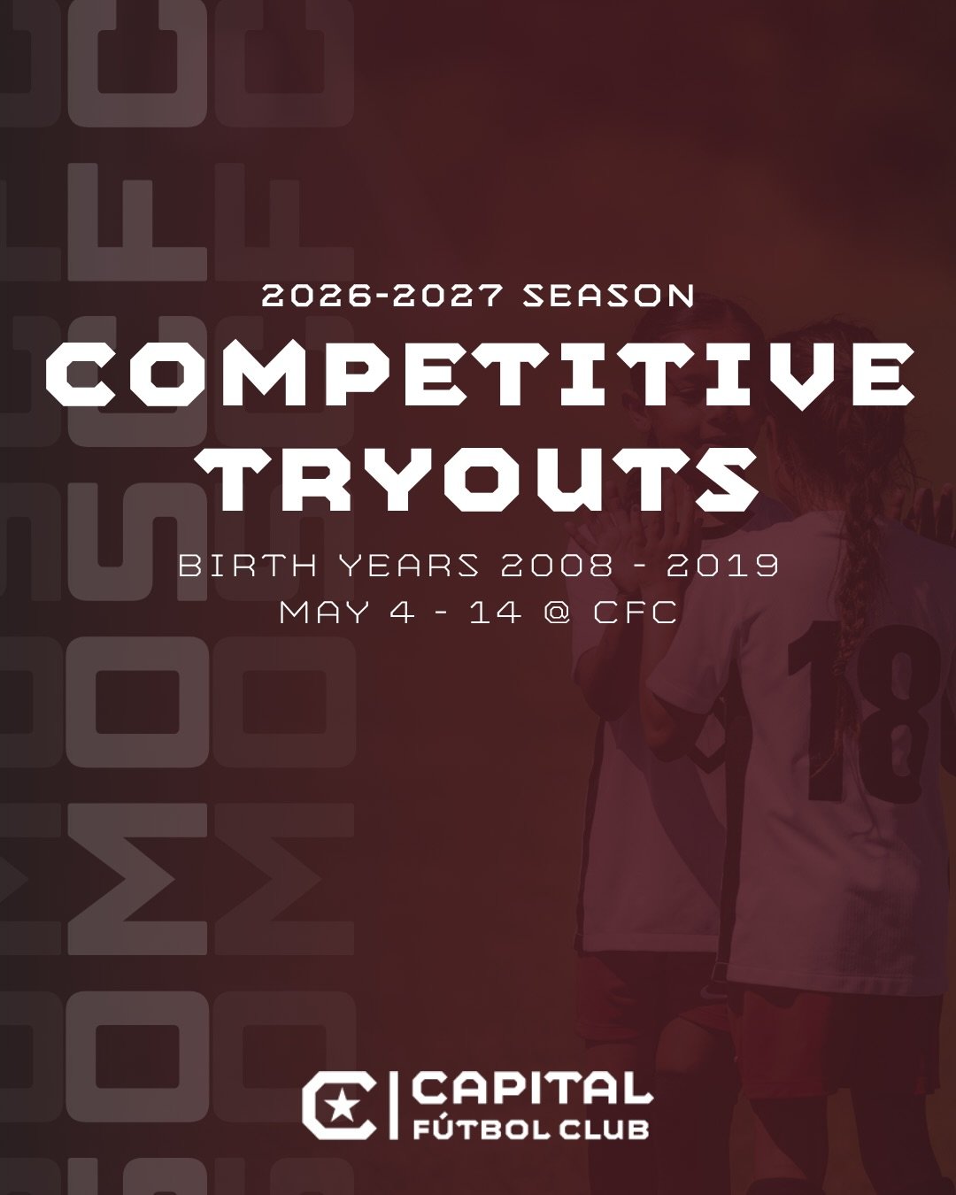 TRYOUTS KICKOFF THIS WEEK 👏

Better soccer. Better people. Stronger community. You&rsquo;re invited to join Salem&rsquo;s #1 youth soccer Club.

These tryouts are for players who are interested in growing their game and competing year-round at local