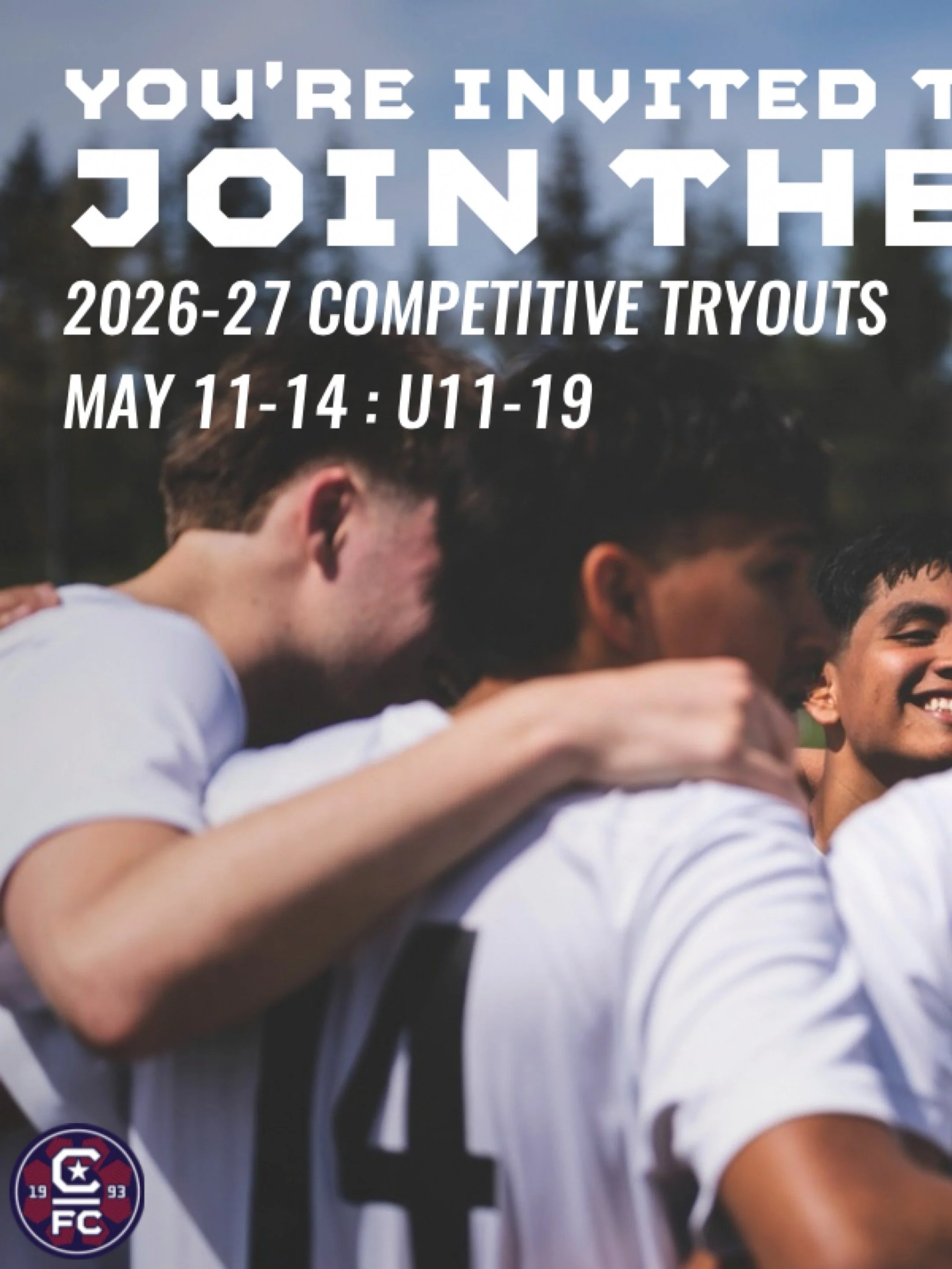 It&rsquo;s not too late to register for tryouts&hellip;⏳

Our last set of tryouts kickoff Monday/Tuesday for U11-19 girls and Wednesday/Thursday for U11-19 boys!

These tryouts are for players who are interested in growing their game and competing ye