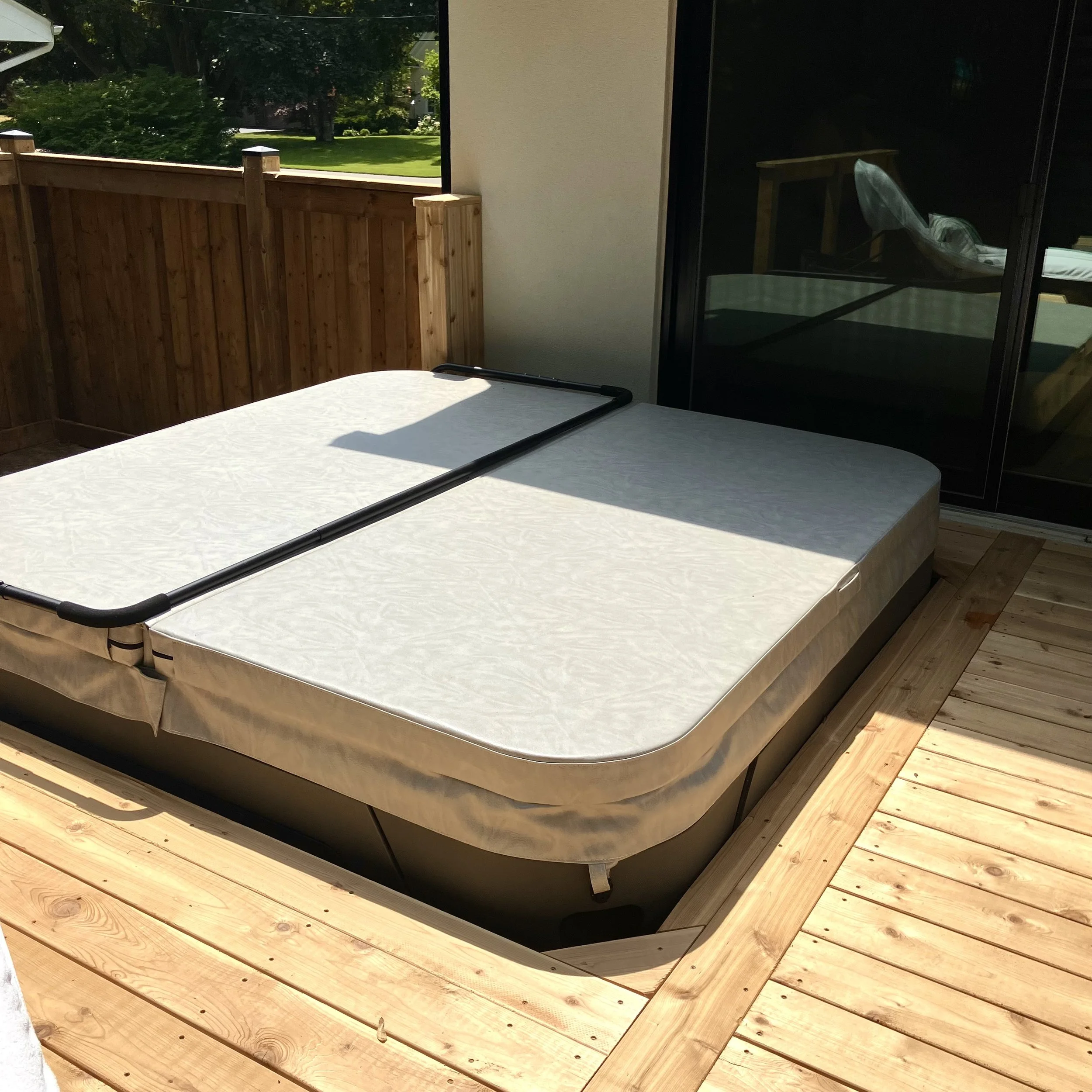 Hot tub pad add on 