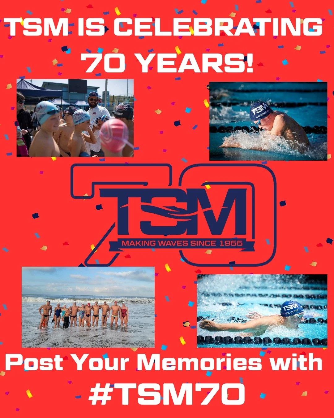 🎉 Celebrating 70 Years of TSM! 🎉
Since 1955, TSM has been more than a team, it&rsquo;s been a family. From training champions to building lifelong friendships, our legacy is filled with unforgettable memories across generations. 💙❤️

This year, we