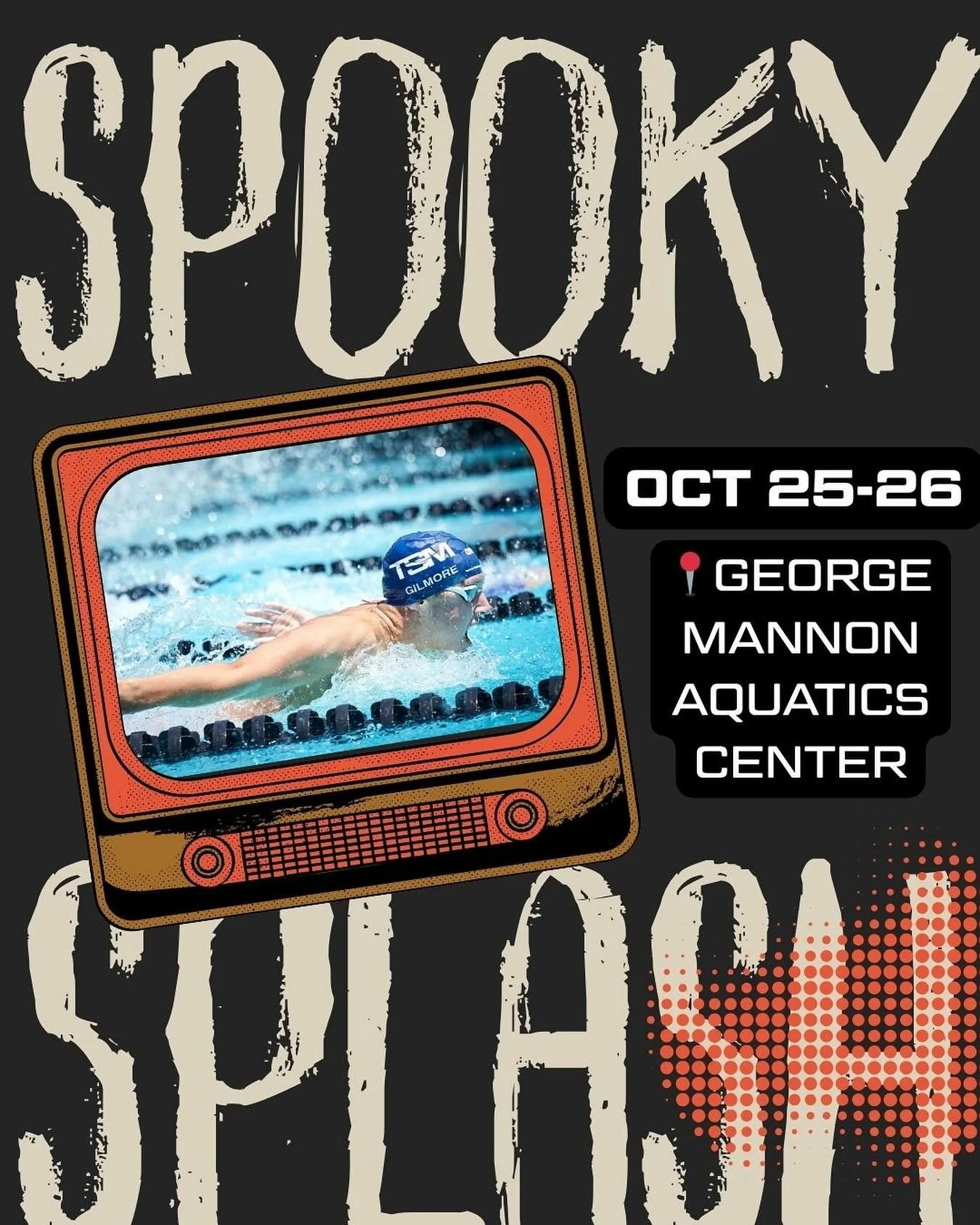 TSM is ready to make a splash this spooky season 👻🎃
Catch us racing at the Spooky Splash 🏊
📍 George Mannon Aquatics Center
📅 Oct 25&ndash;26
#TSMAquatics #SpookySplash #SwimFast #RaceDay #HalloweenMeet #AgeGroupSwimming #CompetativeSwimming #Swi