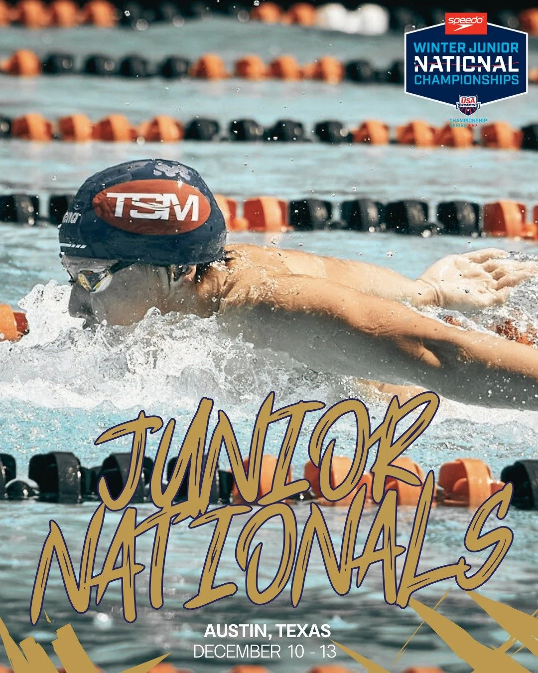 We&rsquo;re back in Austin, Texas this week for Speedo Winter Junior Nationals! 🤠💥
Focused, ready, and racing with purpose. 
#TSMAquatics #JuniorNationals #SpeedoJuniors #AustinTX #TSMPride #SwimFast #SantaMonica #SwimTeam