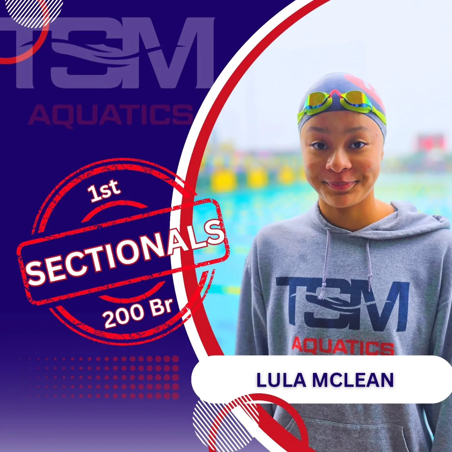 📣Big congratulations to Lula on earning her first Sectionals cut in the 200 Br!

This is the result of hard work, discipline, and heart! Keep up the good work!!

#swimming #swimteam #fast #coach #coaching #santamonica #sectionals #breaststroke #lets