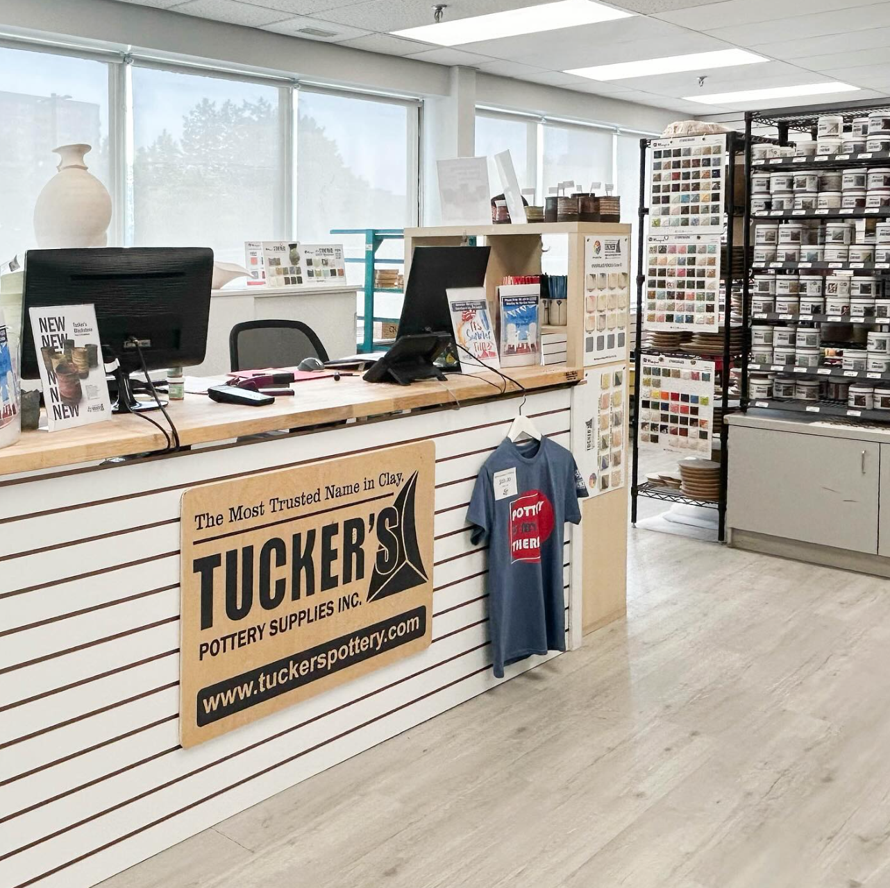 Tucker’s Pottery Supplies is again a Presenting Sponsor of our Winter 2025 Show!
