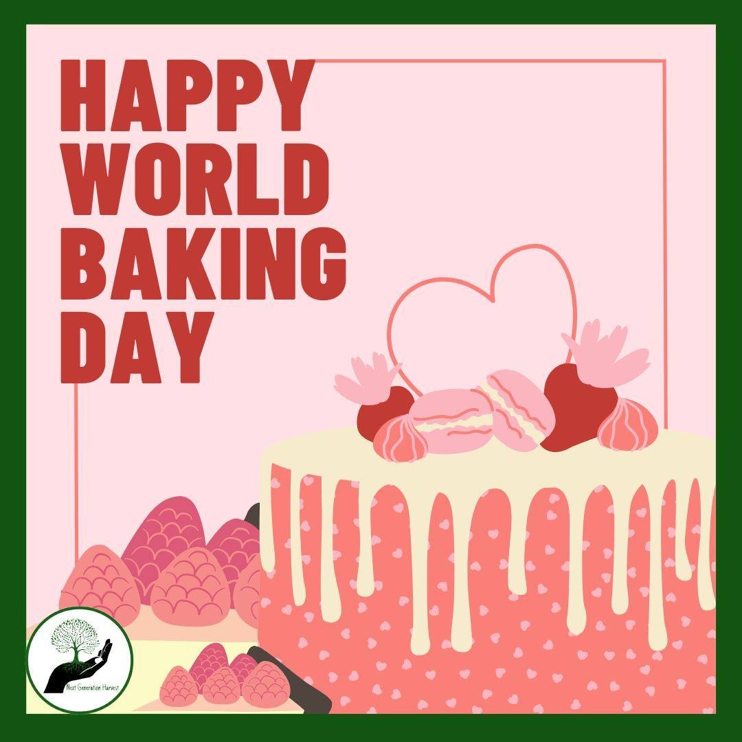 Happy World Baking Day! 

World Baking Day was first celebrated in 2012 by the food company, Dr. Oetker. The goal of the holiday was to encourage people to bake together and share their love of baking with others. Since then, World Baking Day has gro