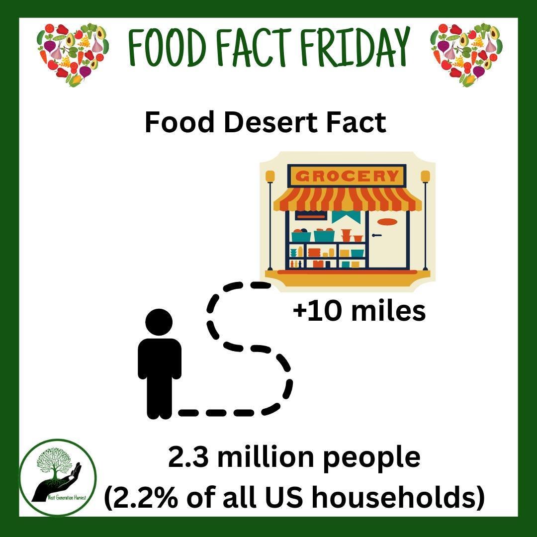 Food Fact Friday

Approximately 2.3 million people (2.2% of all US households) live in low-income, rural areas that are more than 10 miles from a supermarket

#Nextgenerationharvest, #nextgenharvest, #ngh, #FullCircle26inc, #agtech, #fullcircle26incS