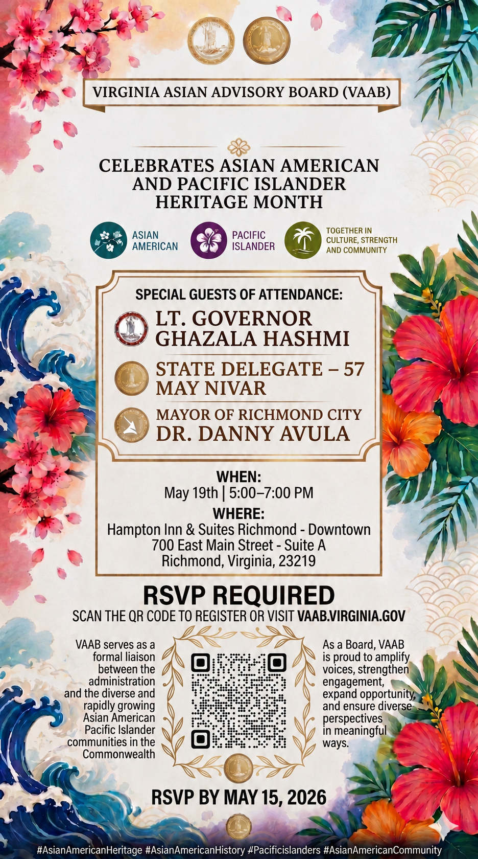 Celebration of Asian And Pacific Islander Heritage Month