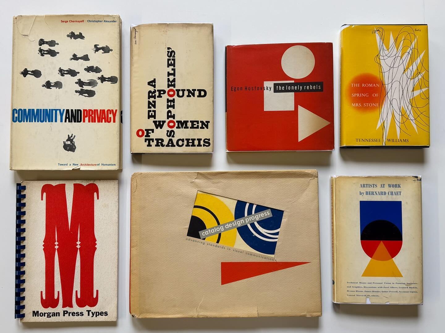 Curating our upcoming exhibition at the @typographicsnyc book fair &mdash; in exactly two weeks from today!🤓

@alexandertochilovsky @baby___hands