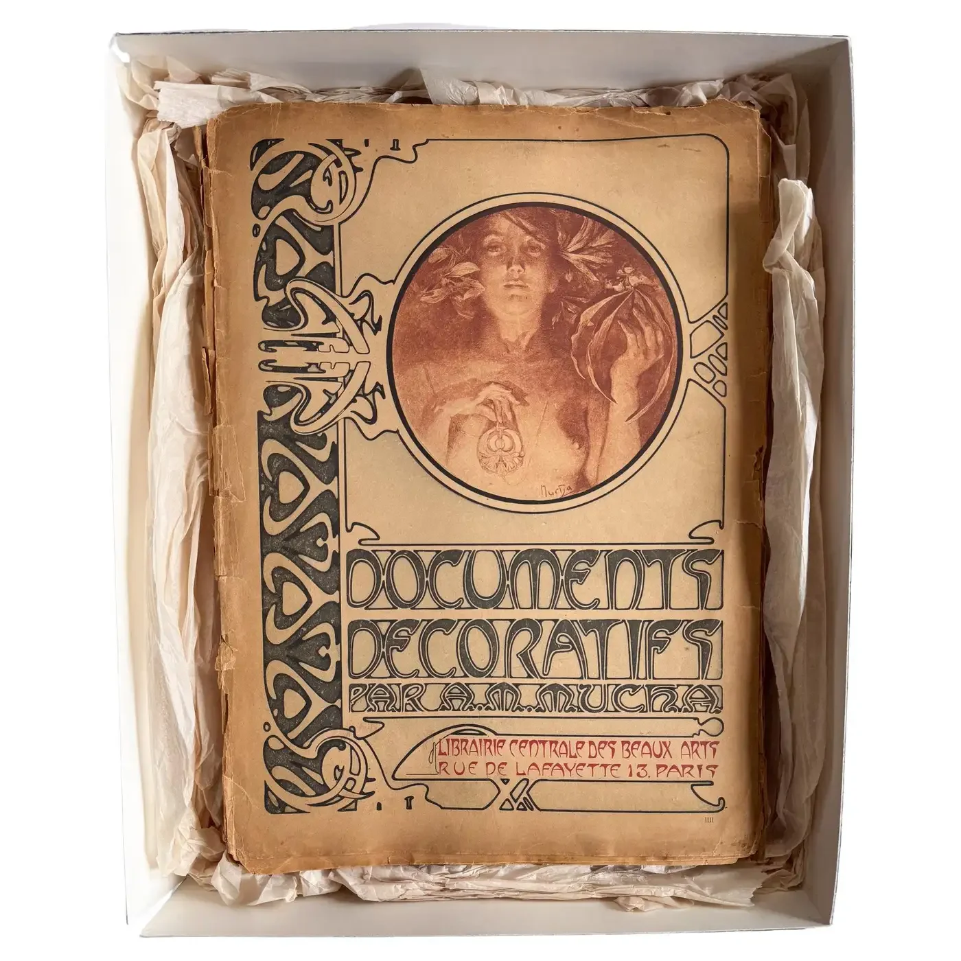 [1st ed] Alphonse Mucha's Documents Decoratifs (complete in four portfolios)
