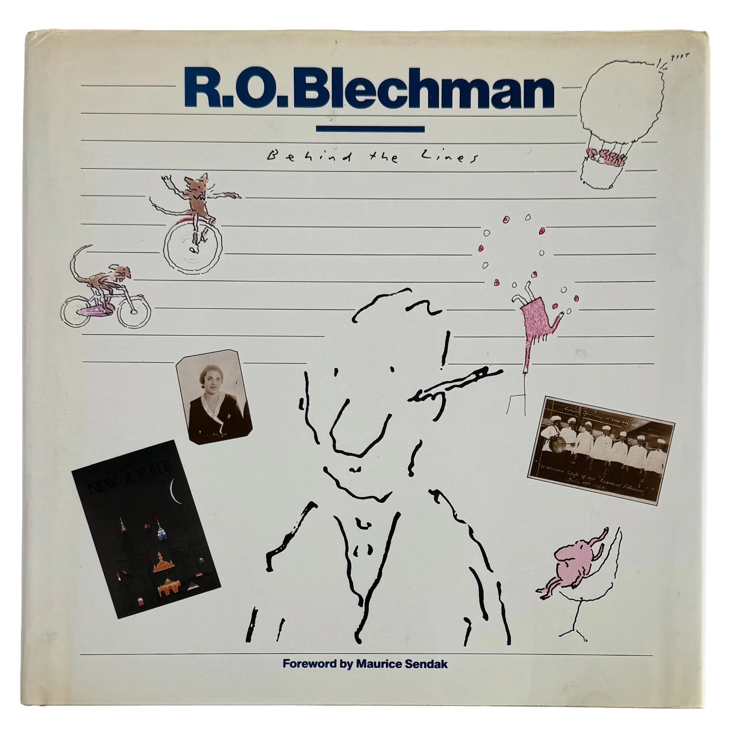 R.O. Blechman: Behind the Lines (Inscribed to Massimo Vignelli)