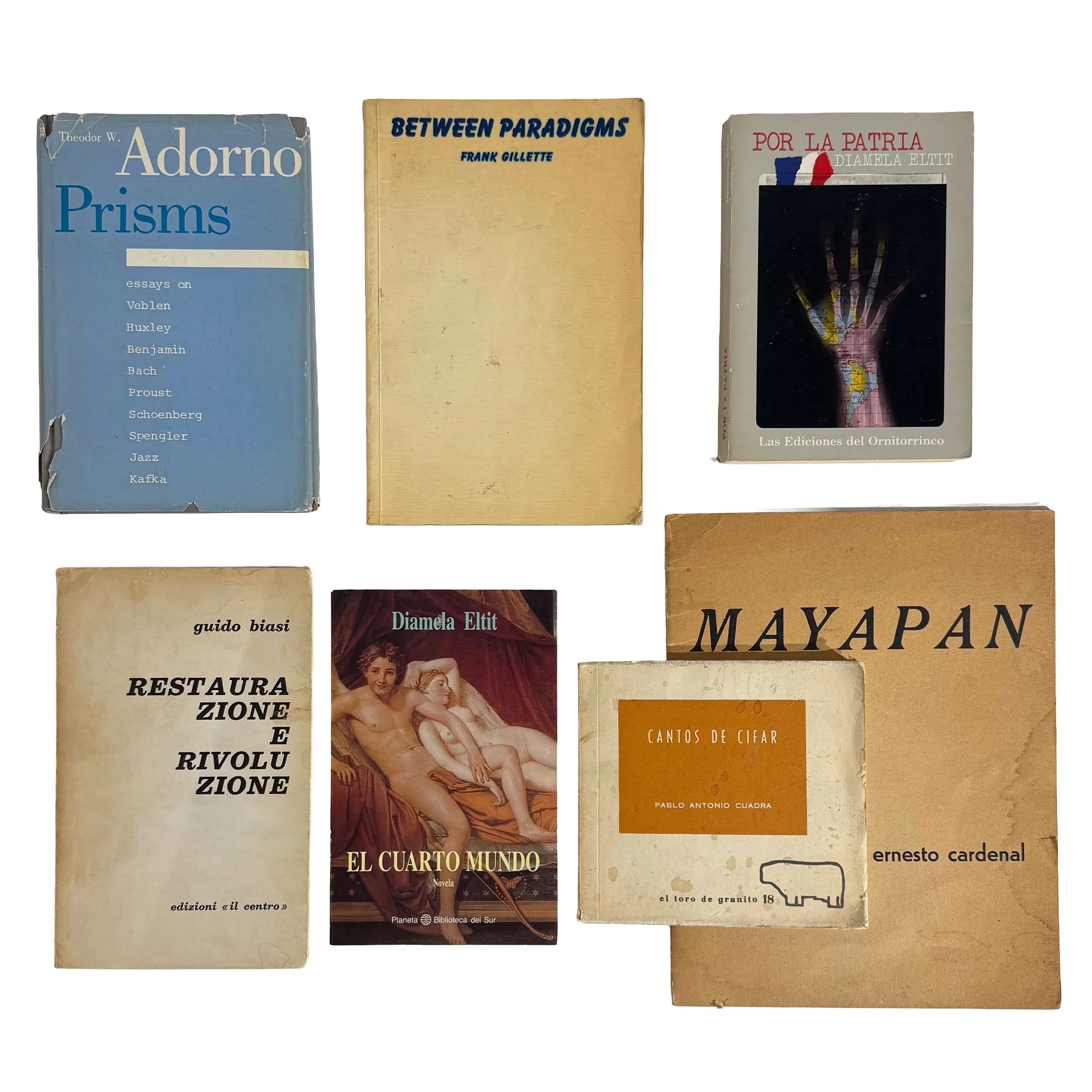 Juan Downey (1940-1993). Archive of Seven Association and Working-Library Volumes from the Personal Library of Juan Downey, 1964-1988