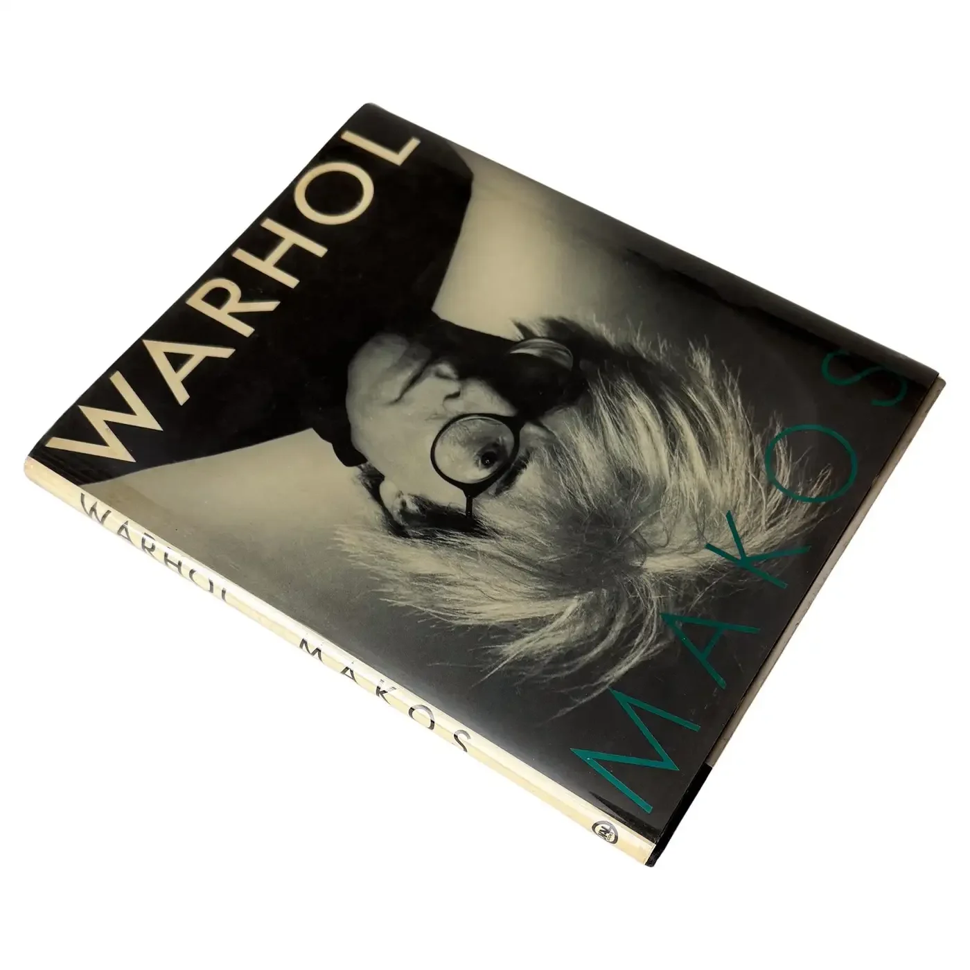 [1st ed] Warhol: A Personal Photographic Memoir (Inscribed with a drawing by Chrisopher Makos)