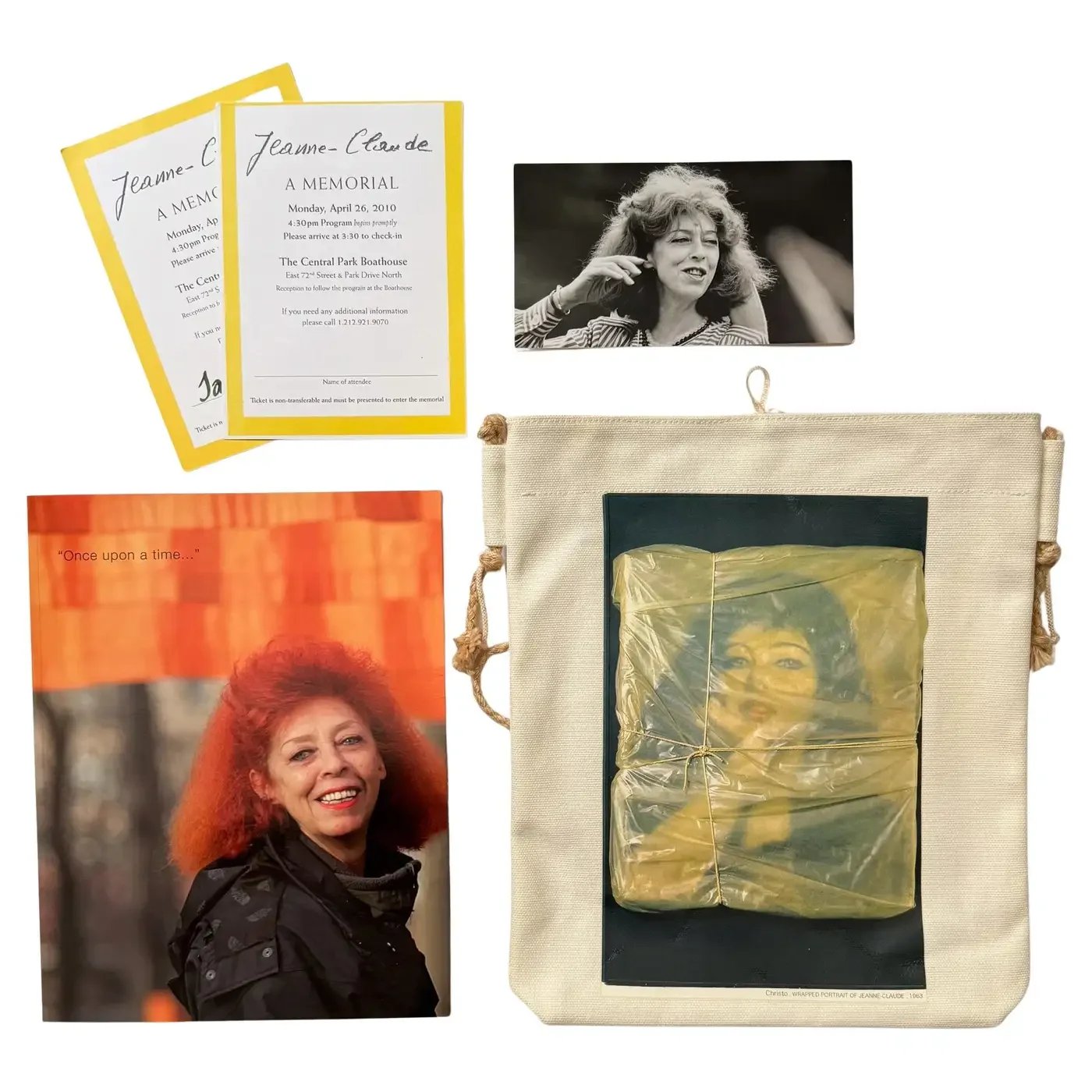 Jeanne-Claude Memorial Tote Bag (with book and ephemera)