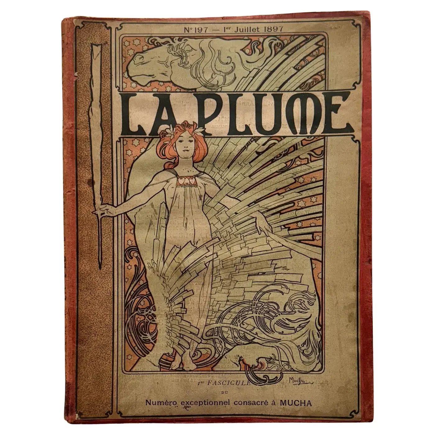 [1st ed] La Plume, Special Issue(s) Devoted to Alphonse Mucha