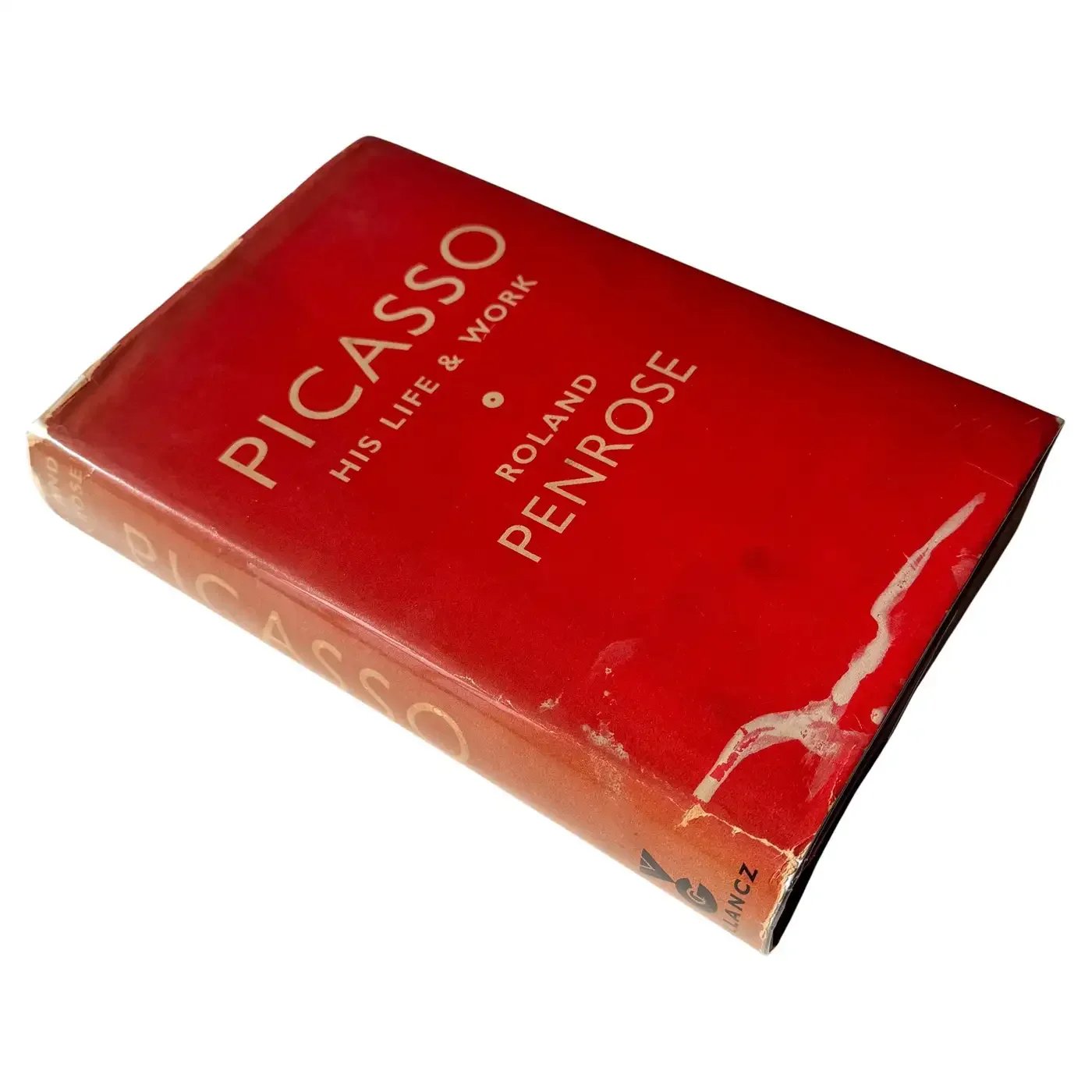 Picasso: His Life and Work (with an inscription and drawing by Roland Penrose)