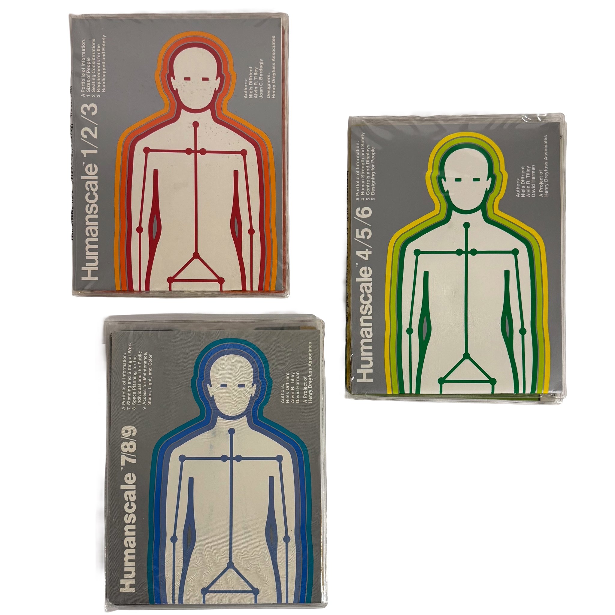 Humanscale 1/2/3, 4/5/6, 7/8/9 (Complete Set Published by MIT Press)