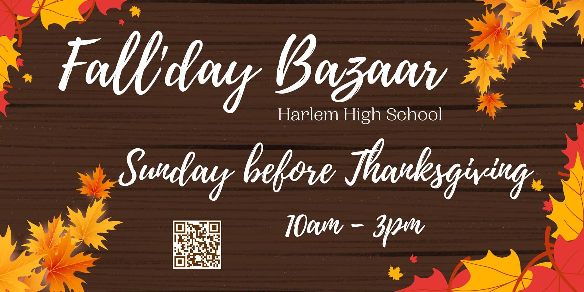 fALL’IDAY bAZAAR