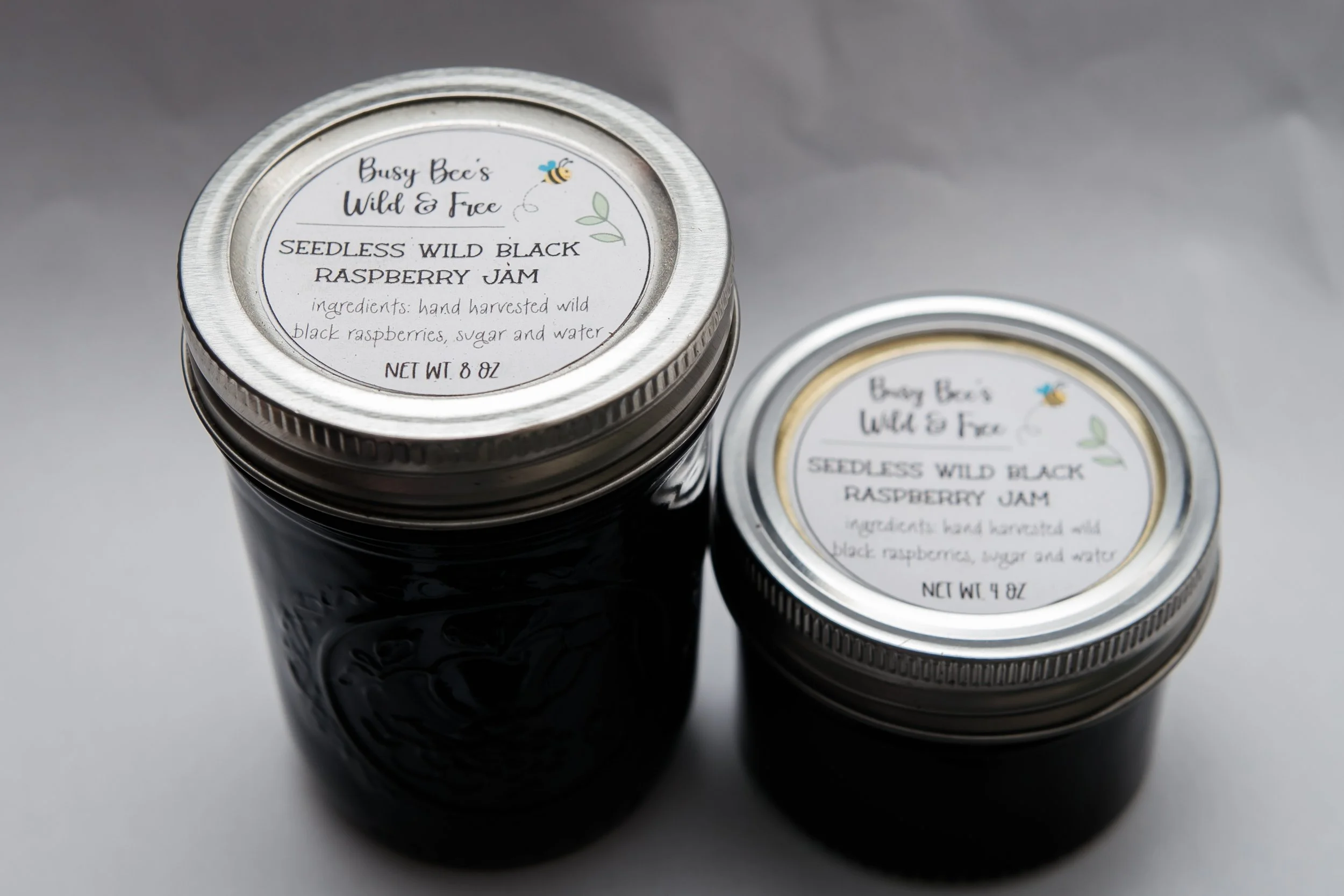 Seedless Wild Black Raspberry Syrup