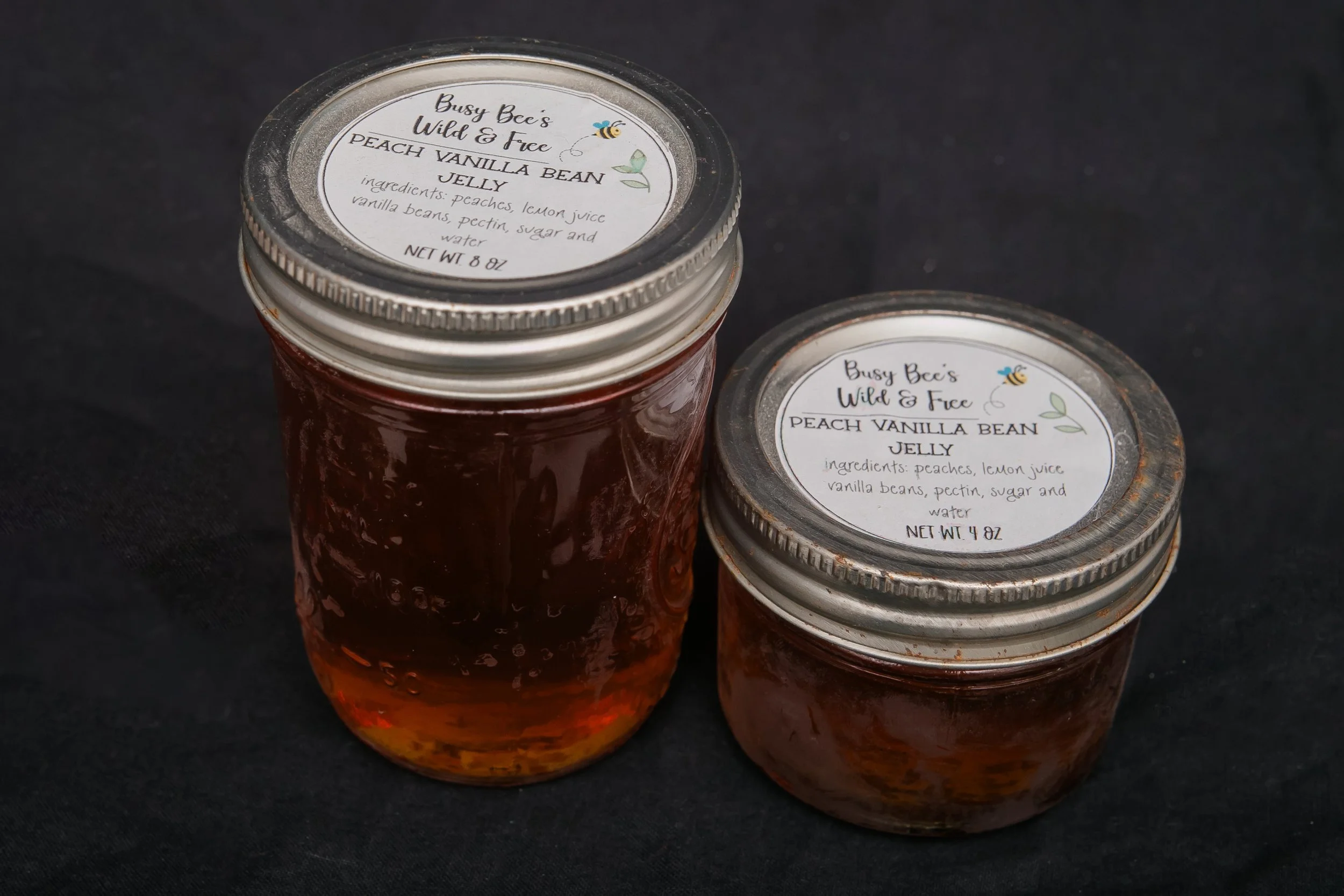 Peach Vanilla Bean Jelly