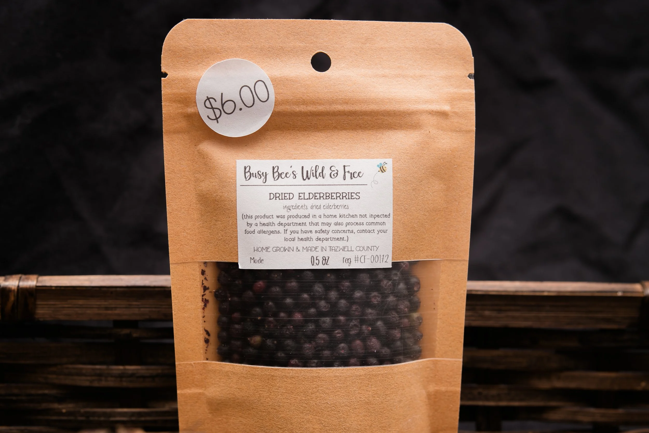 Dried Elderberriesy