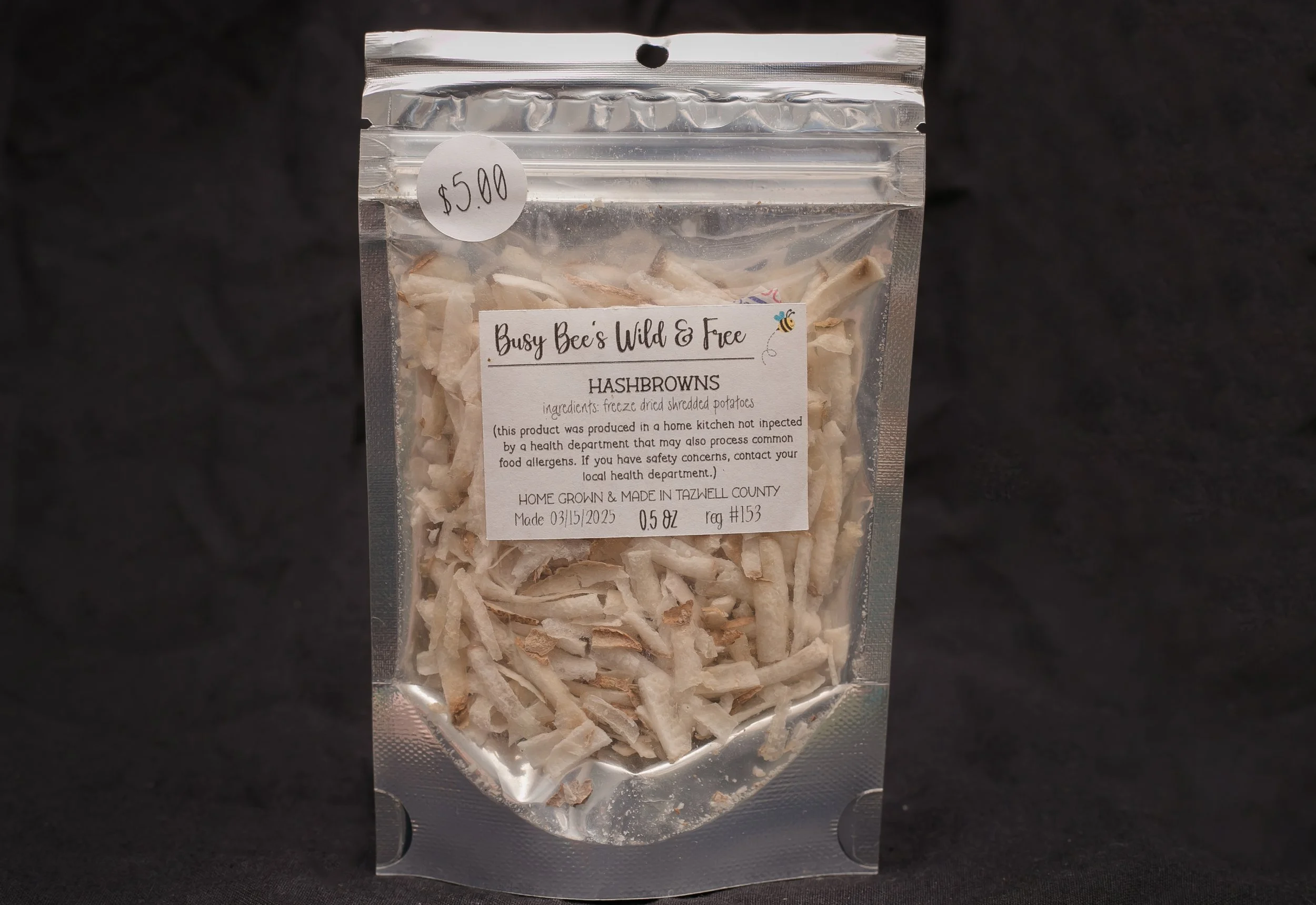 Freeze Dried Hashbrowns