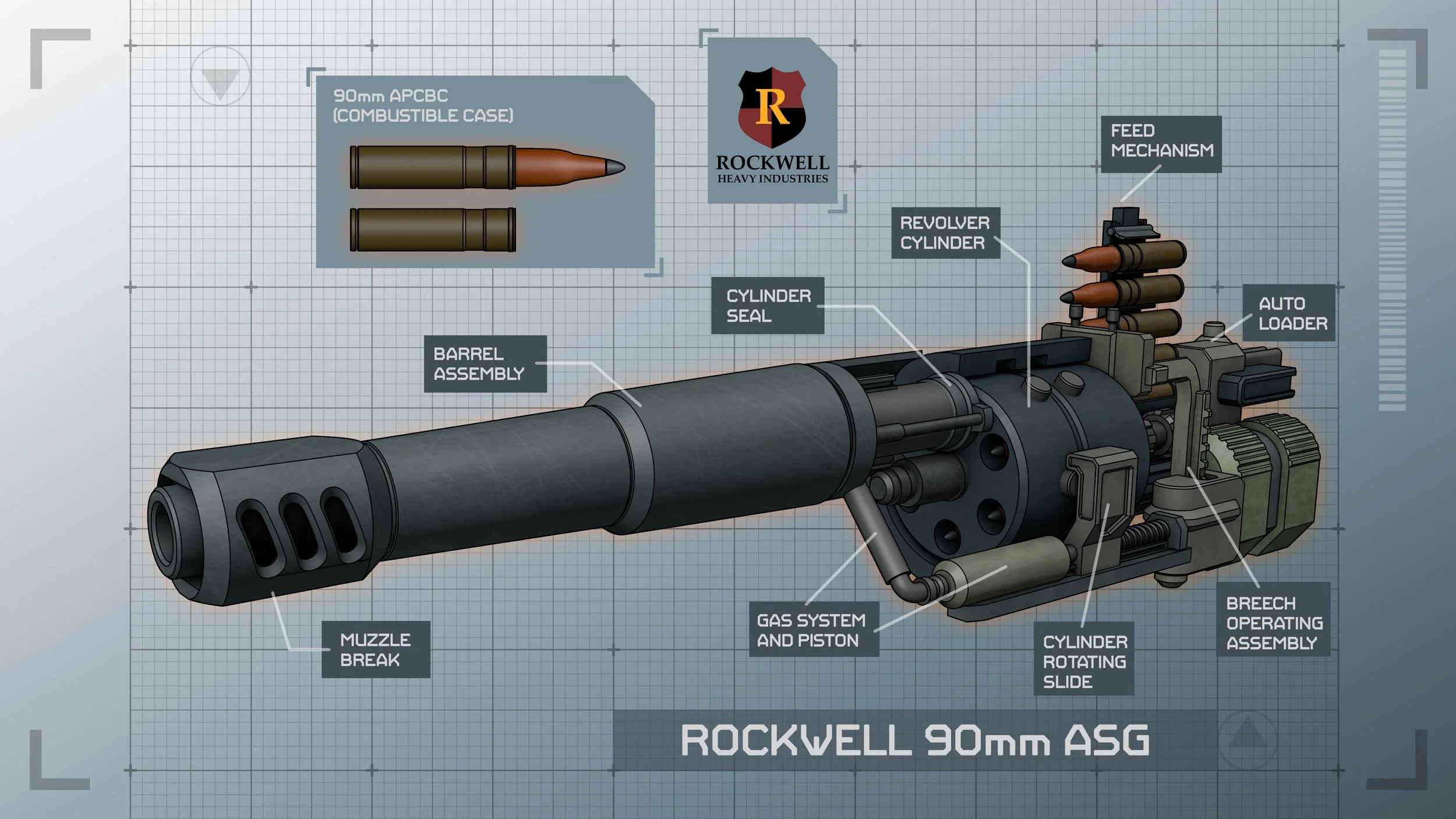 90mm Autocannon
