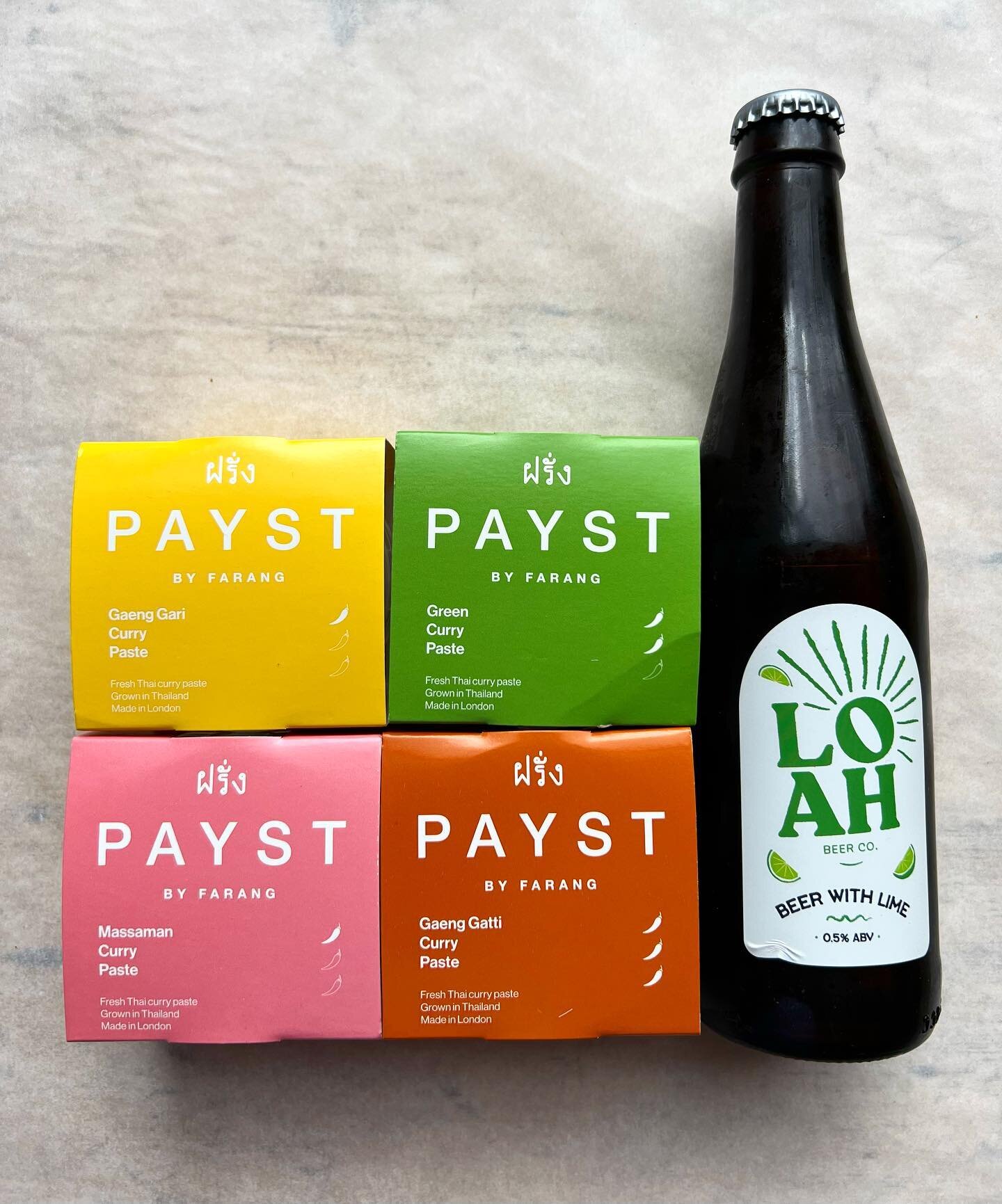 @paystltd takes all the work out of making a delicious curry. Takes no time at all and is soooo good. We ❤️ @loah.beer with it for the midweek win! #midweekmeals #curry #nonalcoholicbeer #lazymeals