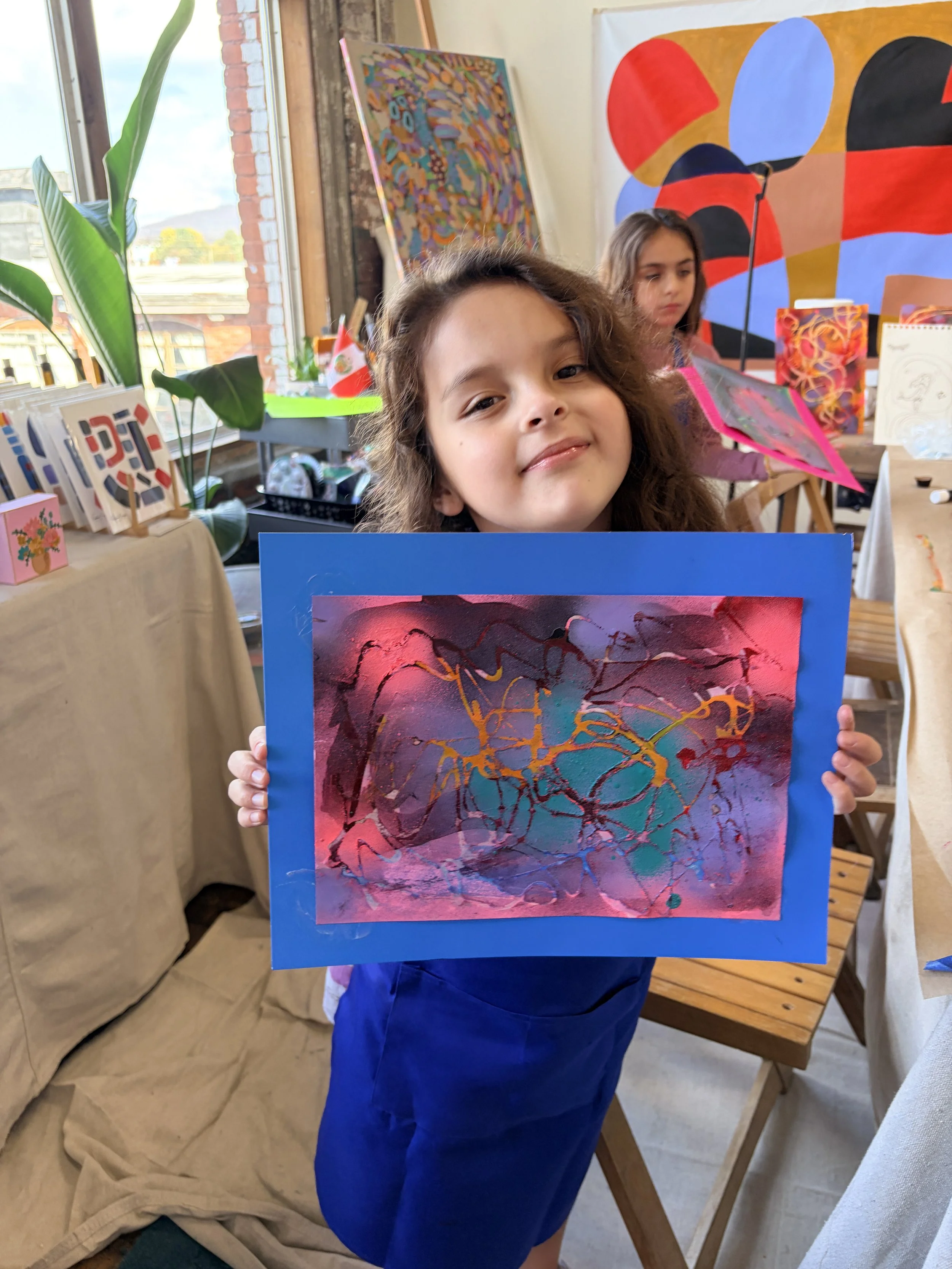 Kids Art Lab 1 class Ages 6-12