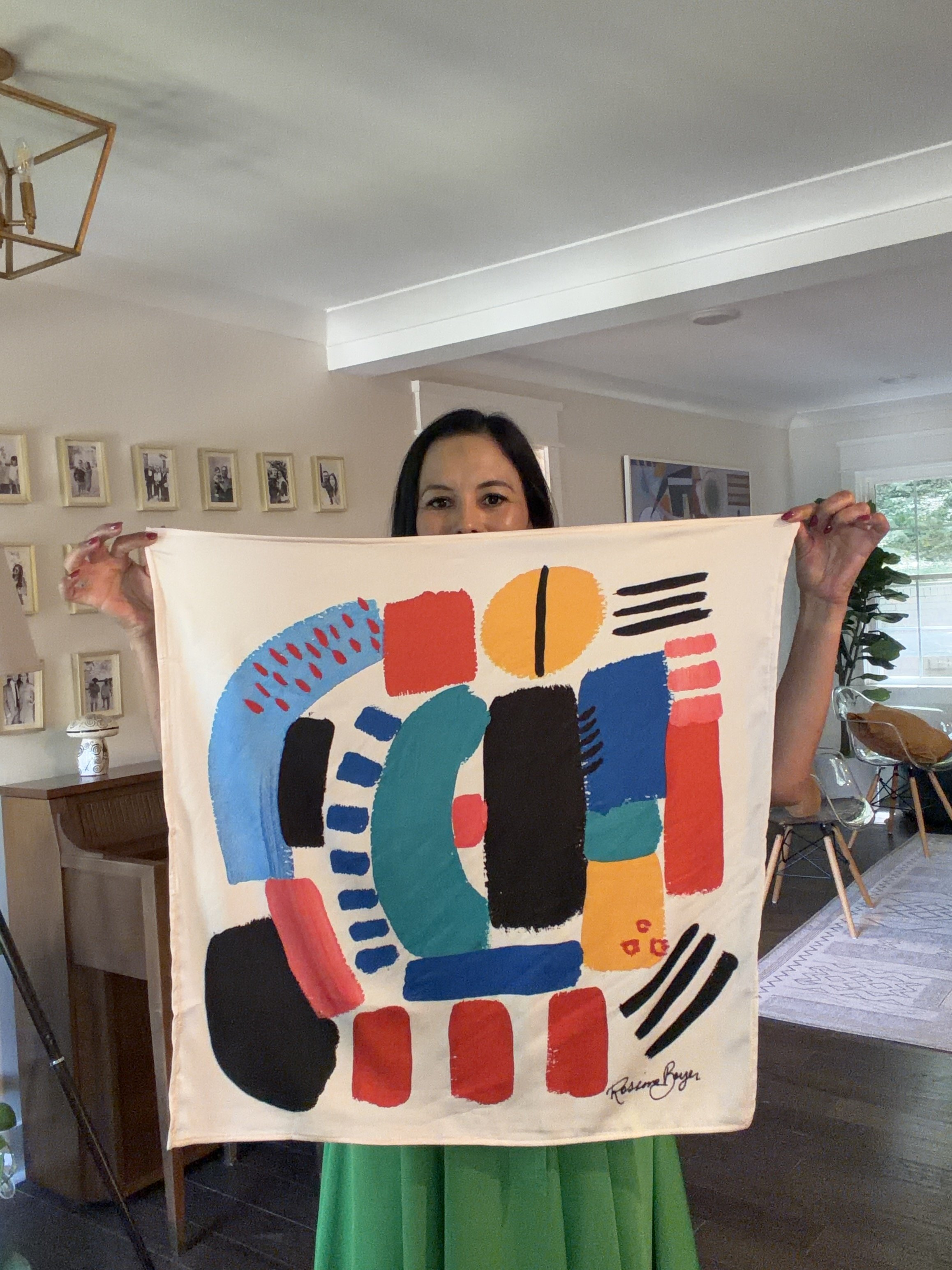 Silk Art scarf