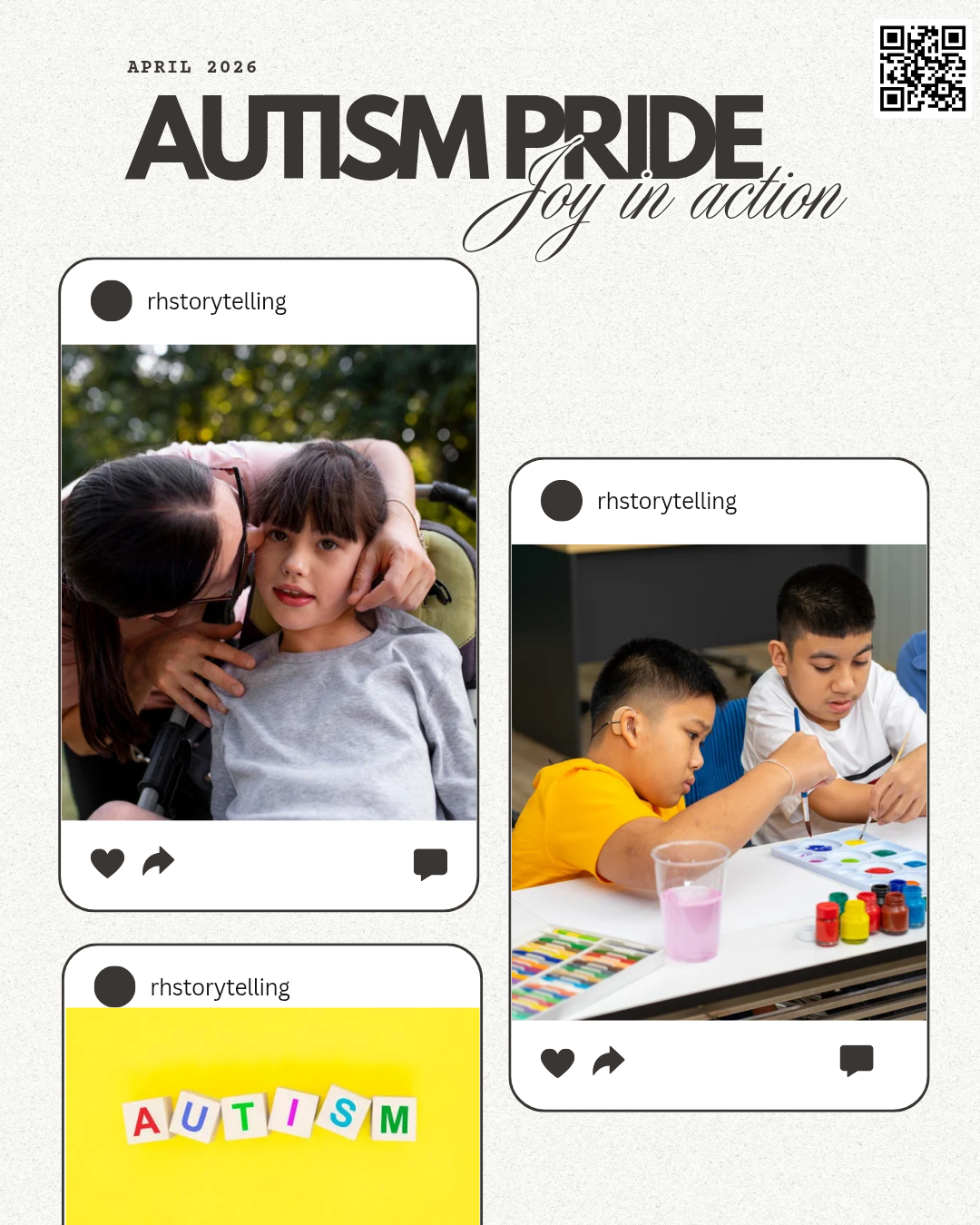 Autism Is Joy in Action- Autism Acceptance Month