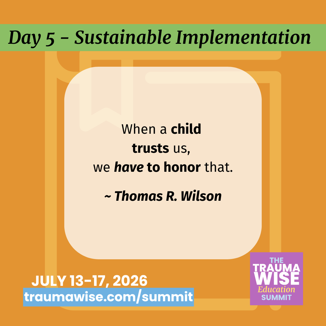 Traumawise Education Summit 2026 