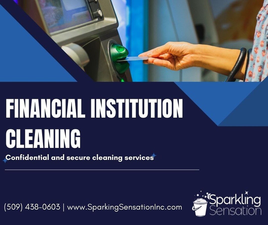 Sparkling Sensation, Inc. provides confidential and secure cleaning services for banking and financial institutions. Give us a call today to learn more about our procedures!
(509) 438-0603 | www.SparklingSensationInc.com
#bankcleaningrichland #commer