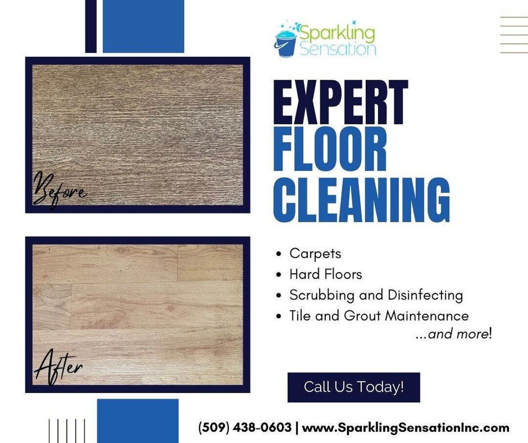 Don't let salt and dirt build up- our Tri Cities' expert floor cleaning services will leave your carpets or hard floors looking bright again! 
(509) 438-0603 | www.SparklingSensationInc.com
#floorcleaningrichlandwa #floorcarekennewick #pascoofficeflo