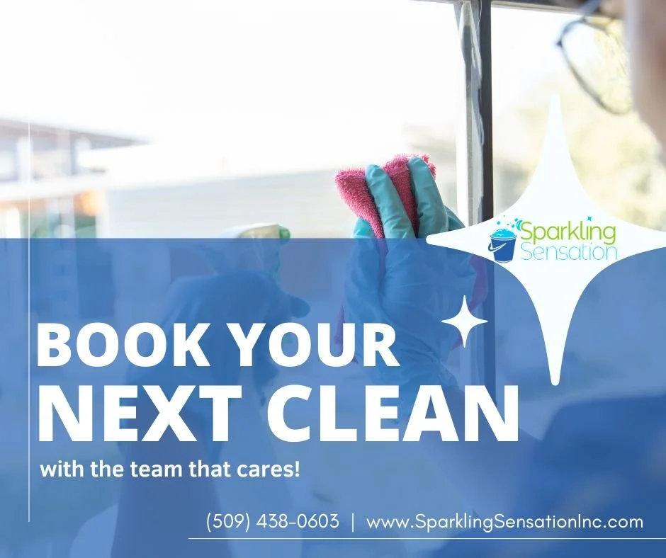 As always, our team has the resources, knowledge, AND desire to get your office as clean as can be! Give us a call so you can start next week off clean.
(509) 438-0603 | www.SparklingSensationInc.com