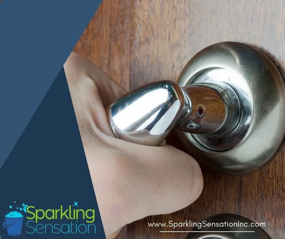 Germs can build up in high-traffic places like light switches, doorknobs, or elevator buttons. Our team is focused on the details and will get those spots cleaned and sanitized! 
(509) 438-0603 | www.SparklingSensationInc.com