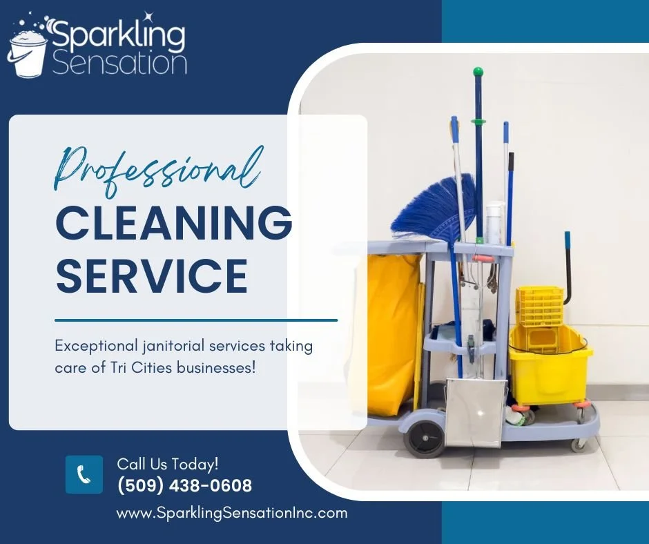 Sparkling Sensation, Inc. is here to meet your janitorial needs! Richland, Pasco, Kennewick- give us a call!
(509) 438-0603 | www.SparklingSensationInc.com