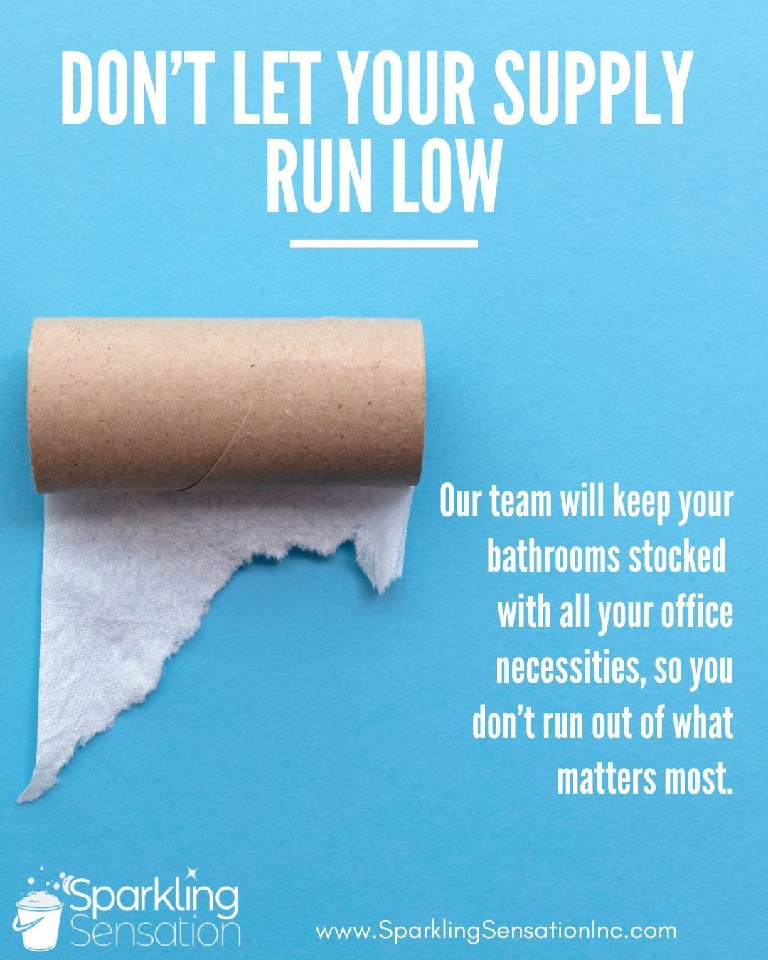 The Sparkling Sensation, Inc. crew will keep you stocked and stress free! From stocked paper towels to sparkling bathrooms and floors- we've got you covered.
www.SparklingSensationInc.com