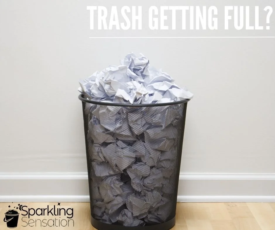 Leave the trash to us- we will keep your workspace clean with consistent trash removal! Just give us a call!
www.SparklingSensationInc.com