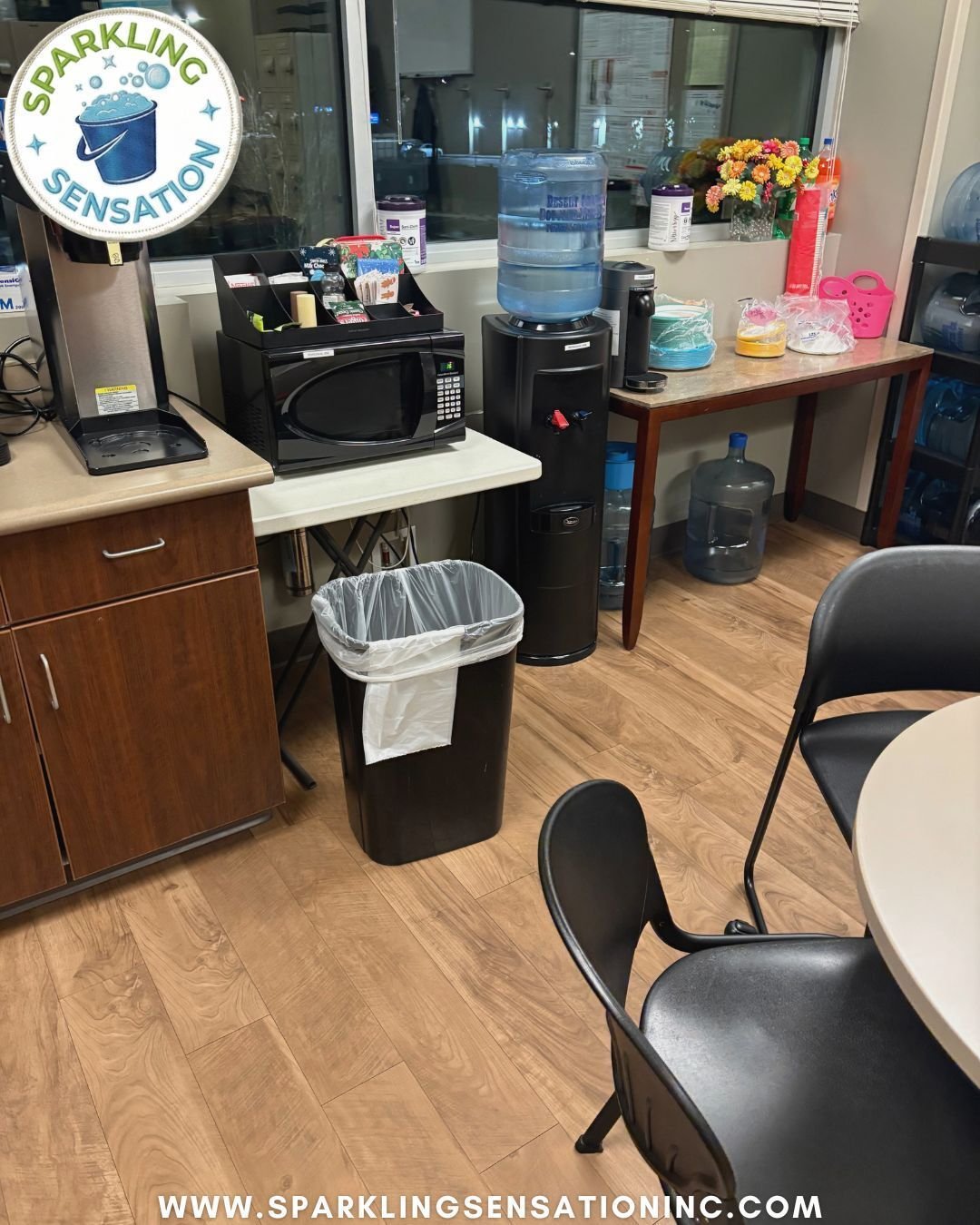Our job is to make break rooms break-time ready! For expert janitorial services in the Tri Cities, give Sparkling Sensation, Inc. a call. (509) 438-0603
www.SparklingSensationInc.com
