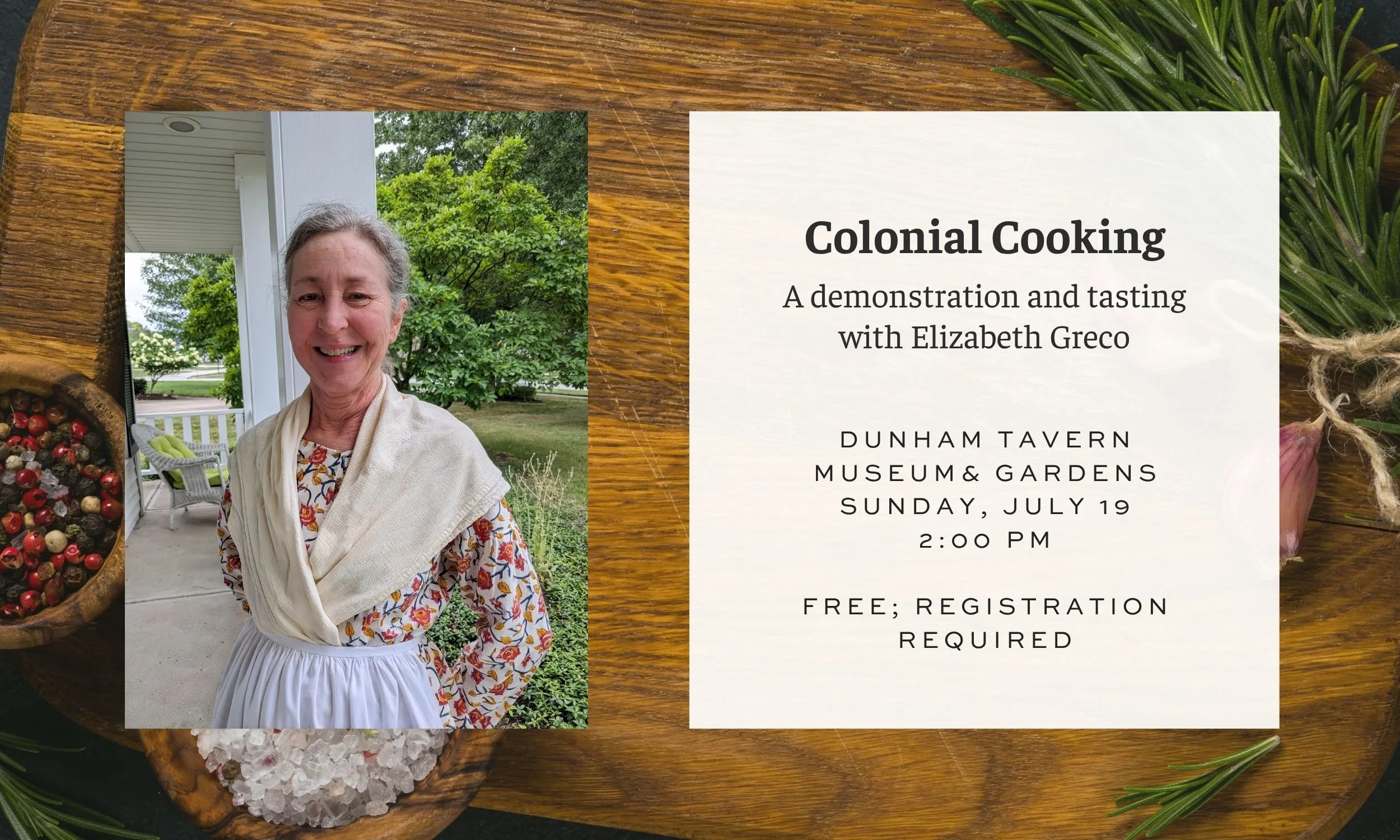 Colonial Cooking 