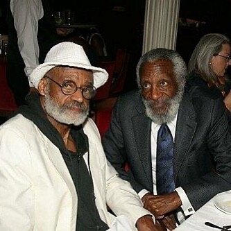 Throwback: Melvin Van Peeples and Dick Gregory at an event for Spike Lee. 
.
.
.
.
.
.
#throwbackthursday