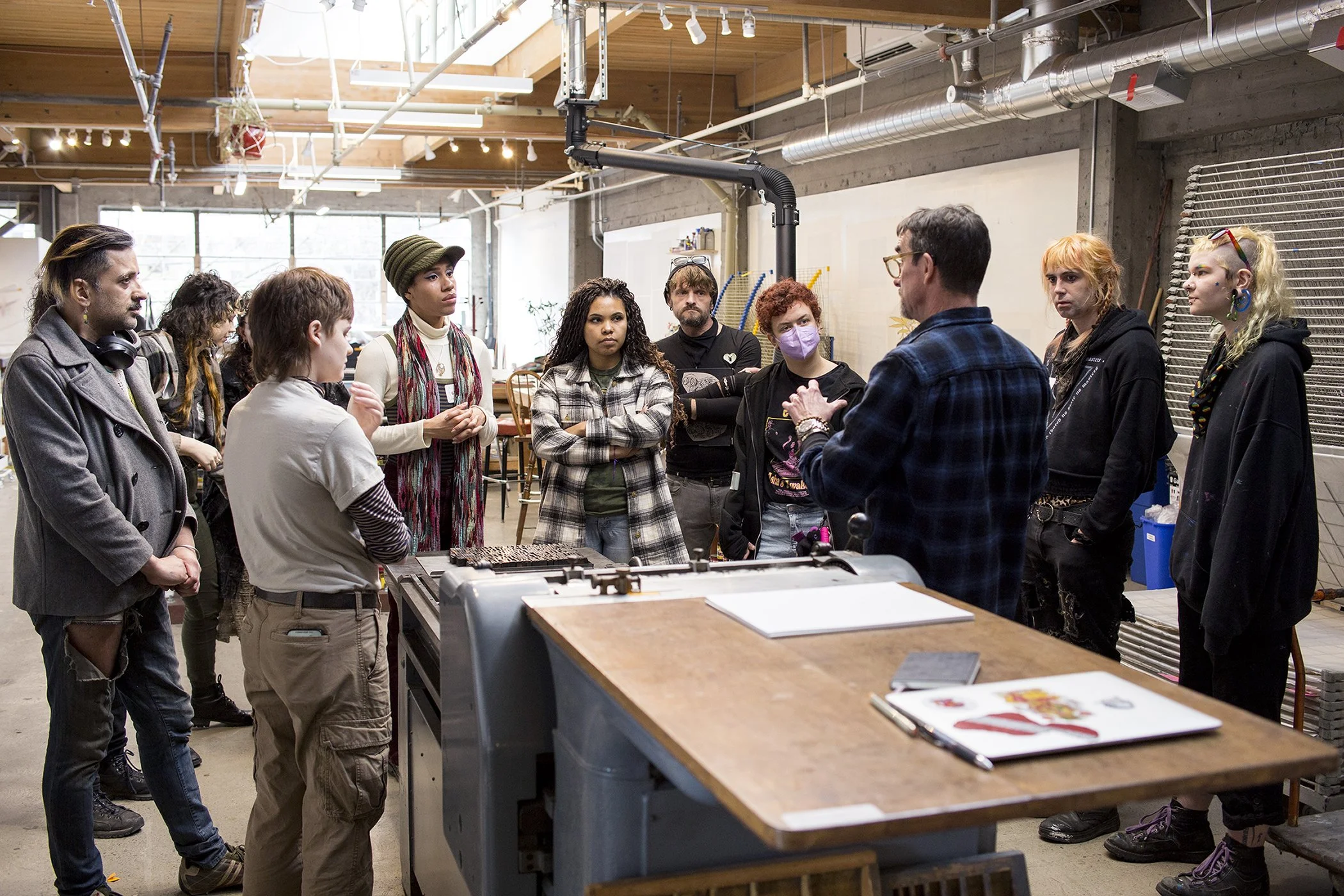 Gather:Make:Shelter and Mullowney Printing Co. Present: IMPRESSIONS FROM THE COLLECTIVE
