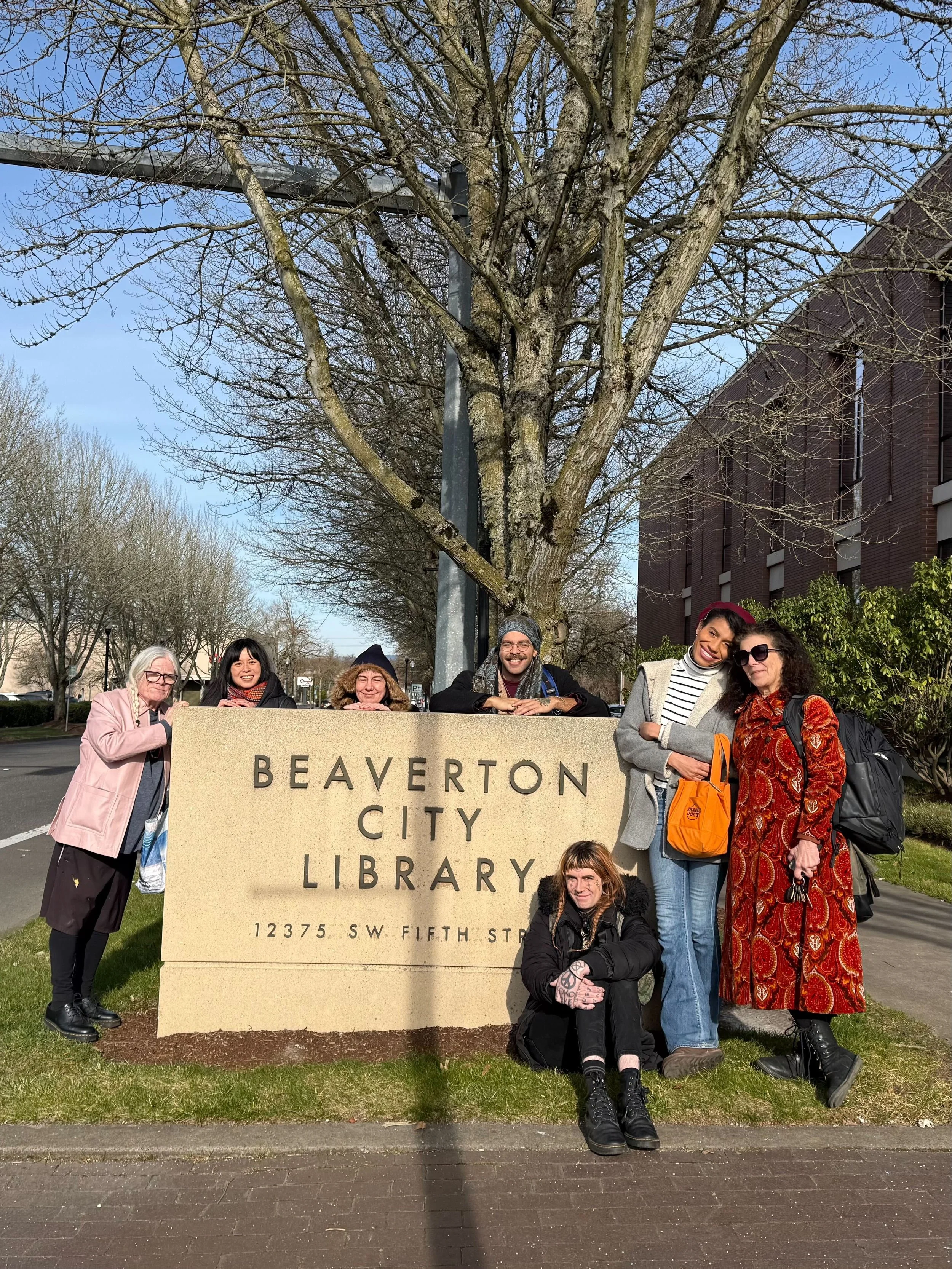 GMS Artists Share Work at the Beaverton City Library
