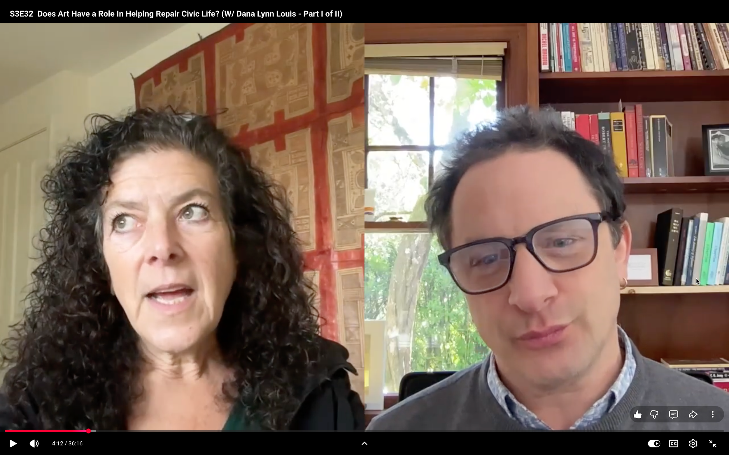 Founding Director Dana Lynn Louis Interviewed on The Genesis: Conversations on Jewish Arts&amp;Culture