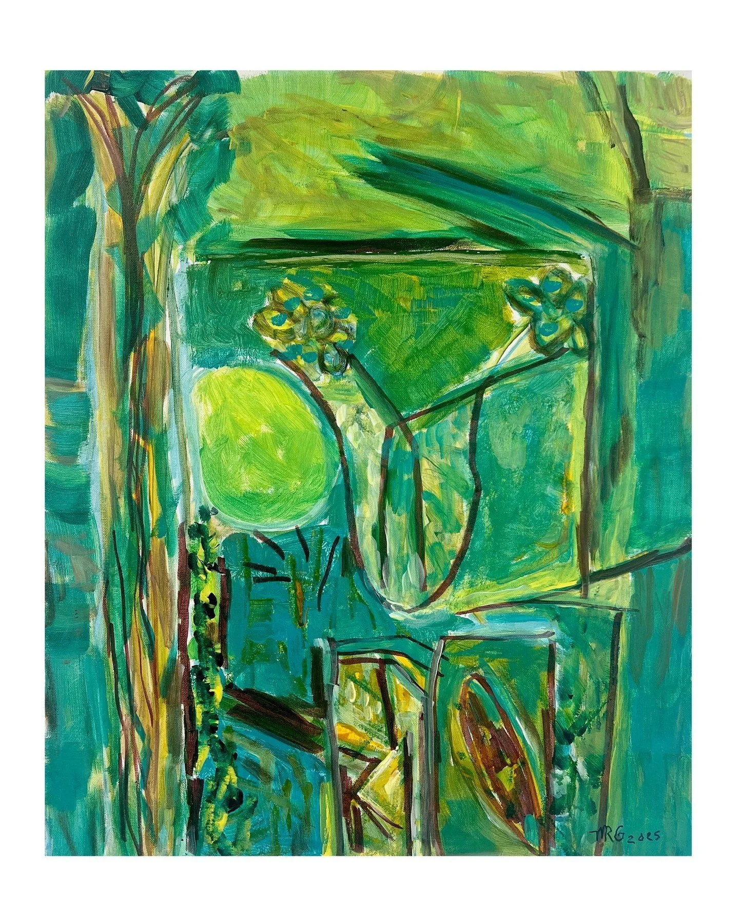 🎉 Big news! In response to overwhelming community interest, we're EXTENDING Green Period: A Solo Exhibition by Gloria Rodriguez! Now on view through Sunday, March 15th.

👋 Come visit us at the GMS gallery this weekend! ⏰ We're open Saturday-Sunday 