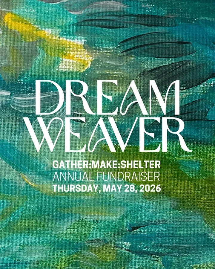 ⭐️ DREAM WEAVER tickets are live! ⭐️ Link in bio 🔗

WHAT: Gather:Make:Shelter&rsquo;s Annual Fundraiser
WHEN: Thursday, May 28, 2026, 6:00-9:00pm
WHERE: Castaway Portland @castawayportland | 1900 NW 18th Ave. Portland OR 97209 

Join us for an unfor