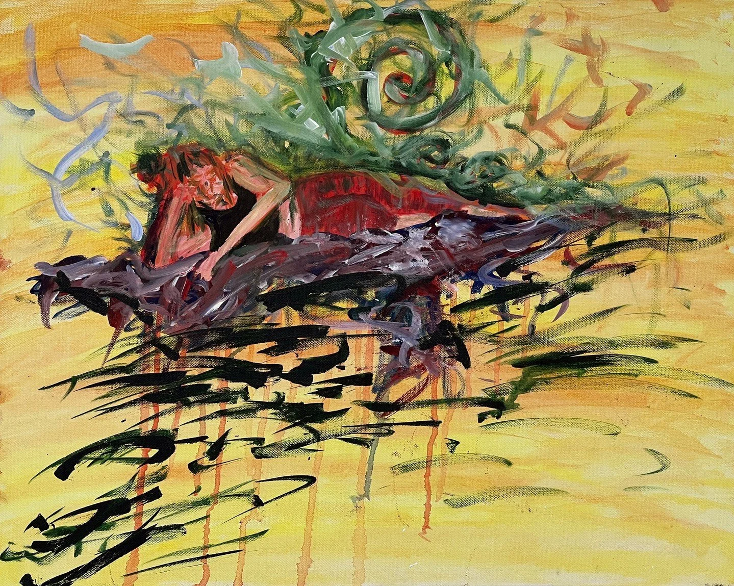 🌱 New Buds is our current exhibition that highlights new directions and mediums that our artists are exploring, while also introducing several new members of the GMS artist collective. Featured works include paintings, figure studies, bag designs, a