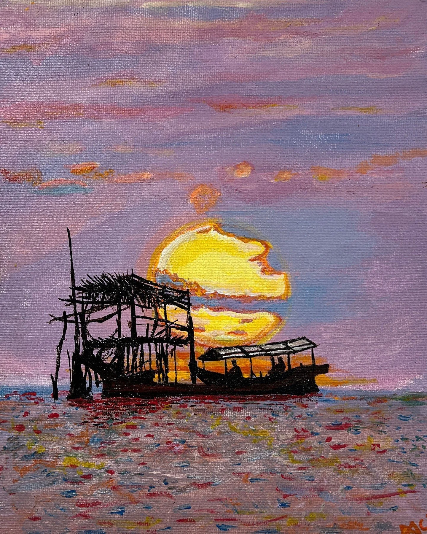 🌱 Come visit the gallery this weekend for our current group exhibition: New Buds! 📍 We're open Saturdays &amp; Sundays 12-4pm, now through May 10th! 1335 NW Kearney St. Portland, OR 97209

We're proud to share these acrylic paintings by Malcolm Cle