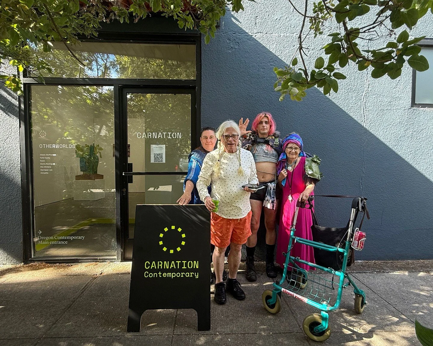 Thank you to everyone who joined us for Sunday's closing event of Otherworlds, our group exhibition at the amazing artist-led gallery @carnationcontemporary!

Featuring work by Aileen McPherson, Fahd Sadiq, Fawn, Gloria Rodriguez, Mia Winters, Marzip
