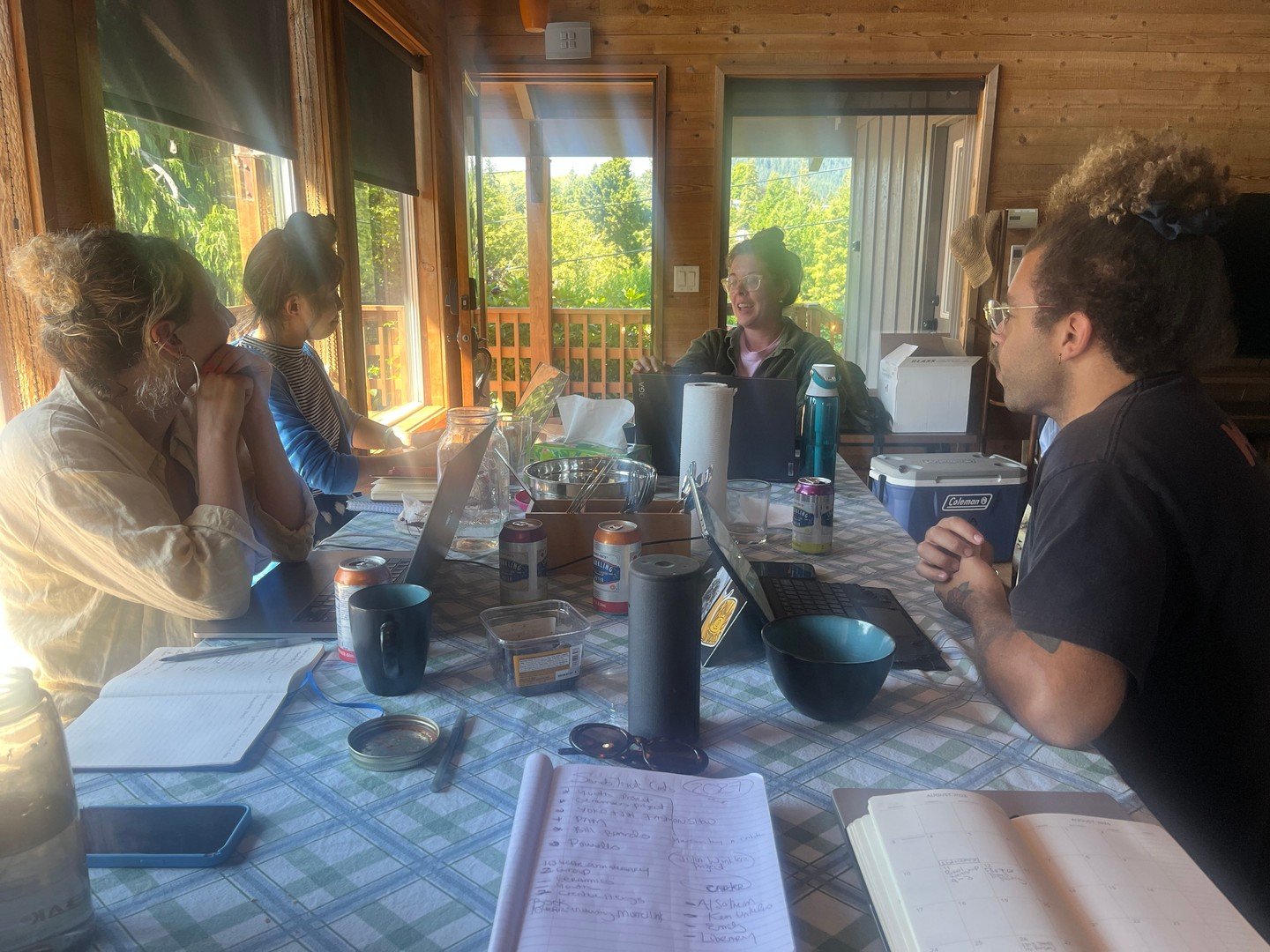 Sneak peek from our staff retreat last week! We spent a few days together in nature to come together and reflect on the first half of the year, what we'd like to accomplish for the rest of 2026, and tons of dreaming and scheming for 2027 - the TENTH 